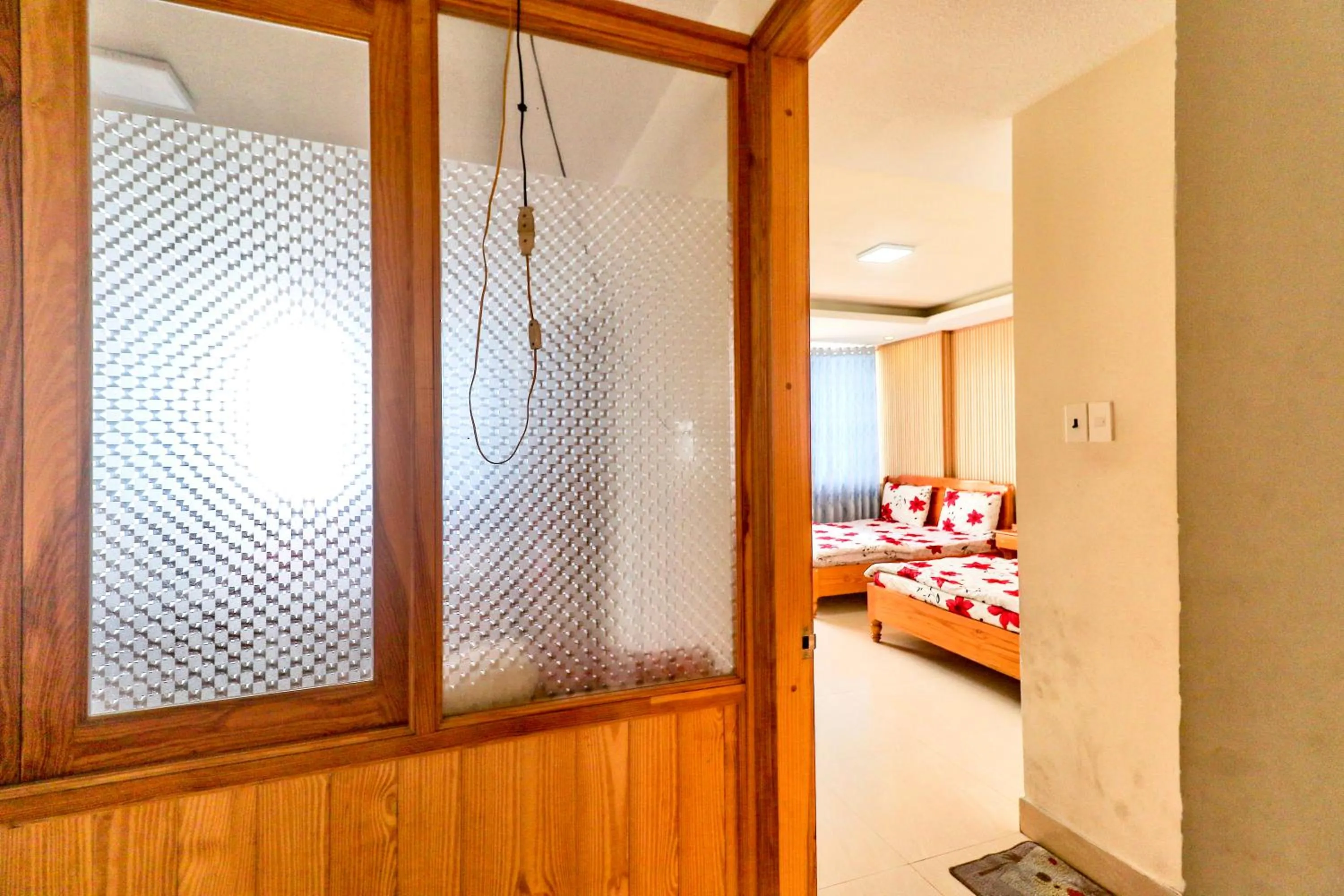 Bed in Hoang Nguyen Hotel