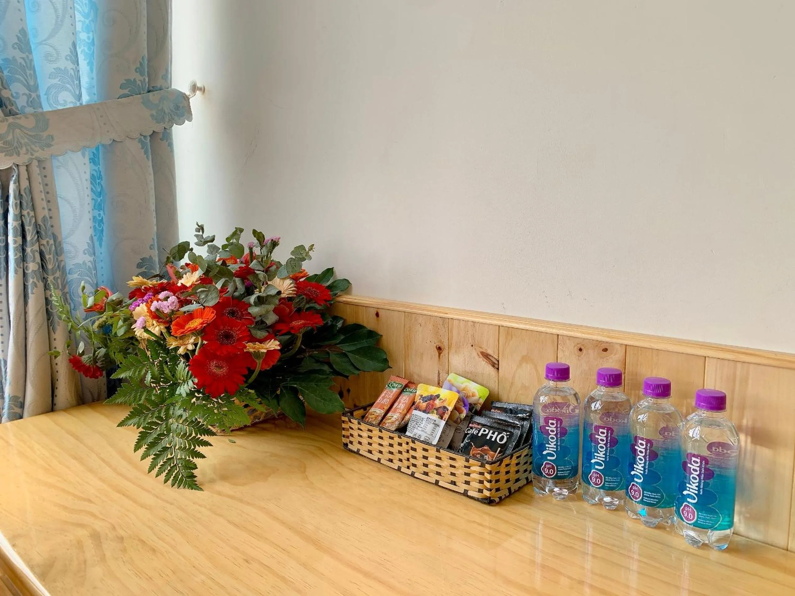 Decorative detail in Hoang Nguyen Hotel