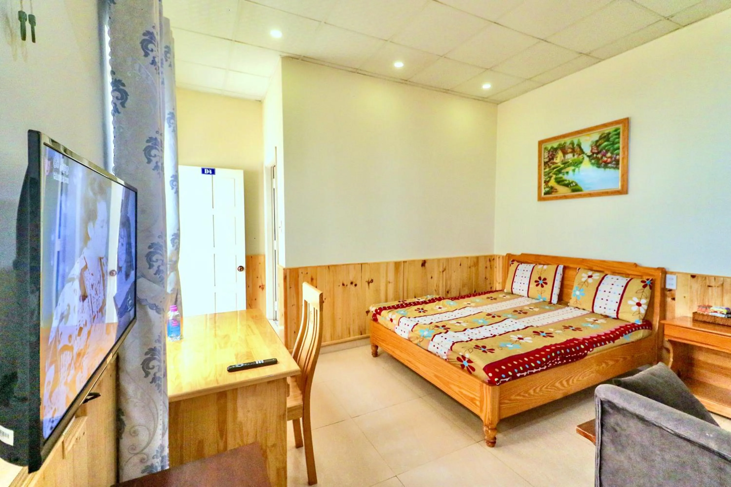 Bed in Hoang Nguyen Hotel