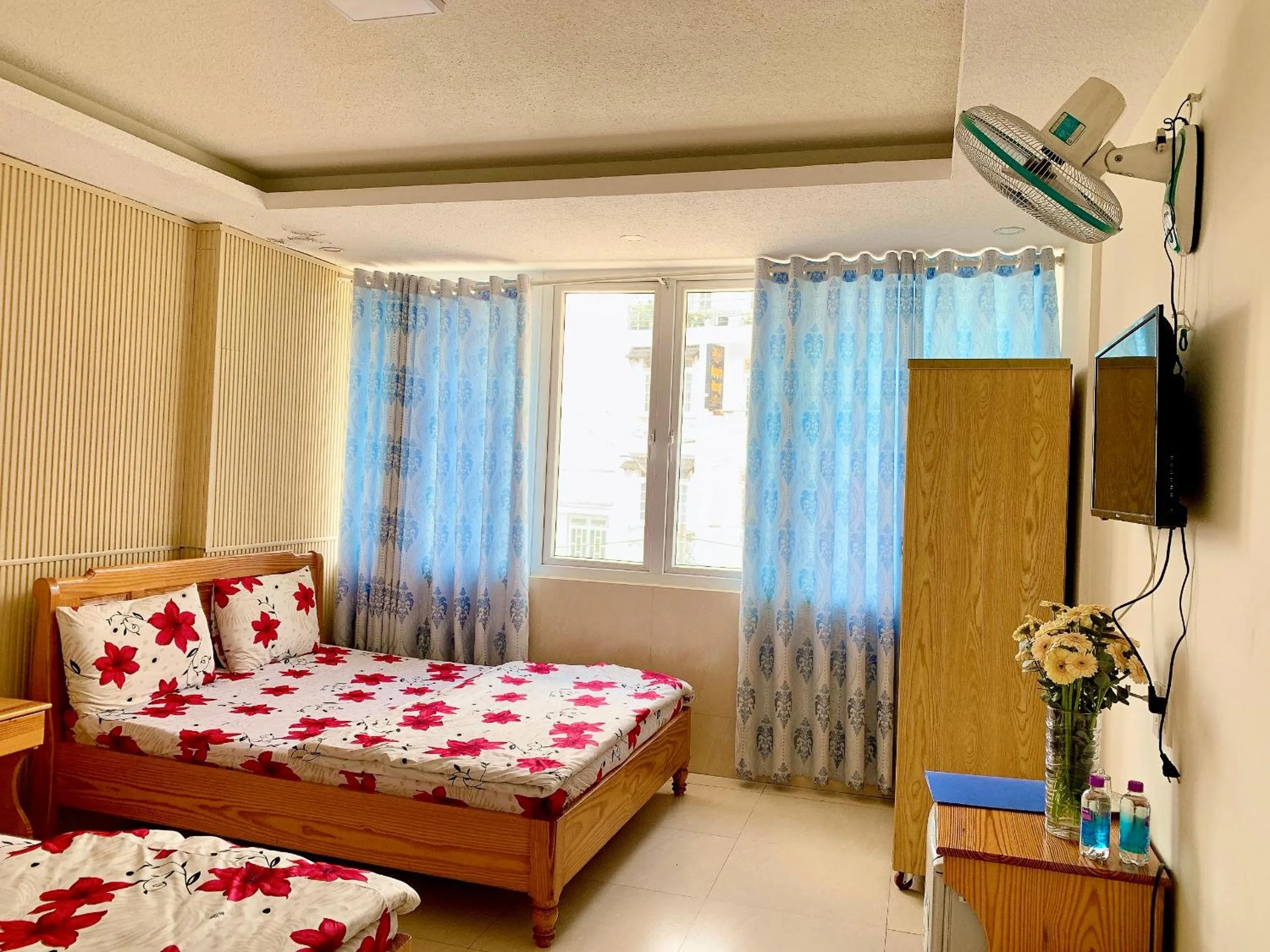 Bed in Hoang Nguyen Hotel