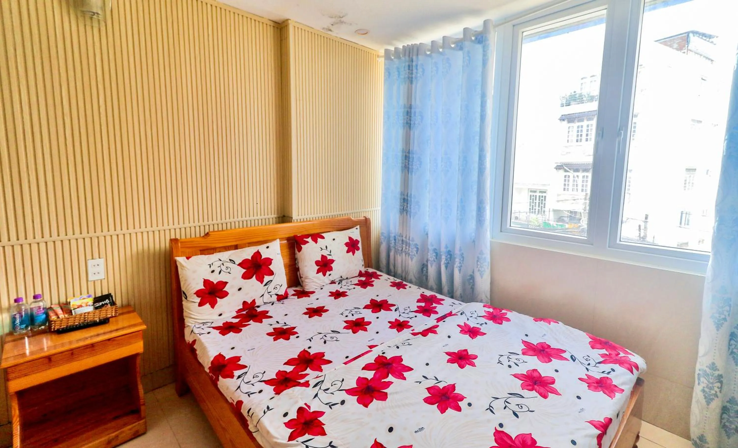 Bed in Hoang Nguyen Hotel