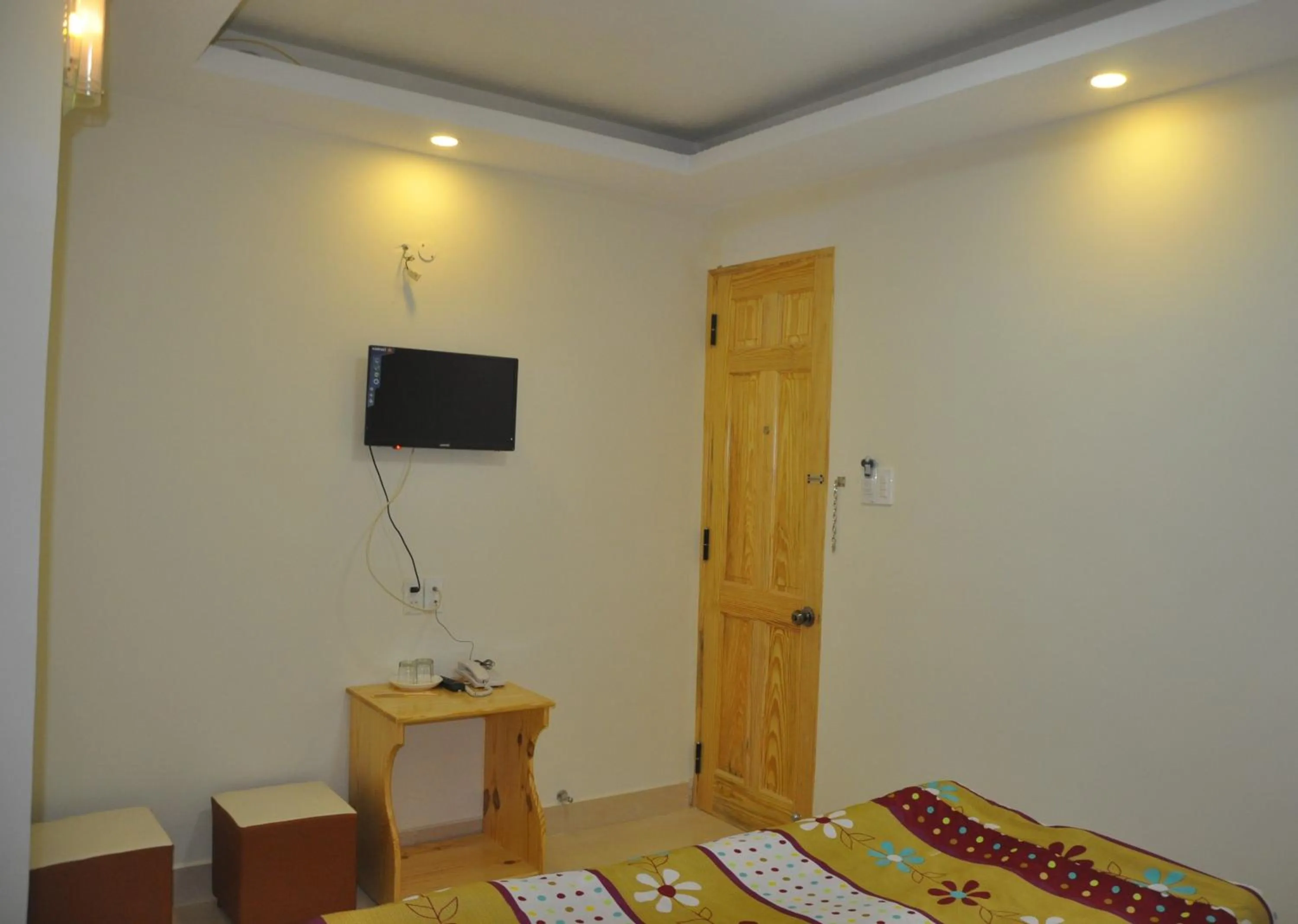 Bed in Hoang Nguyen Hotel