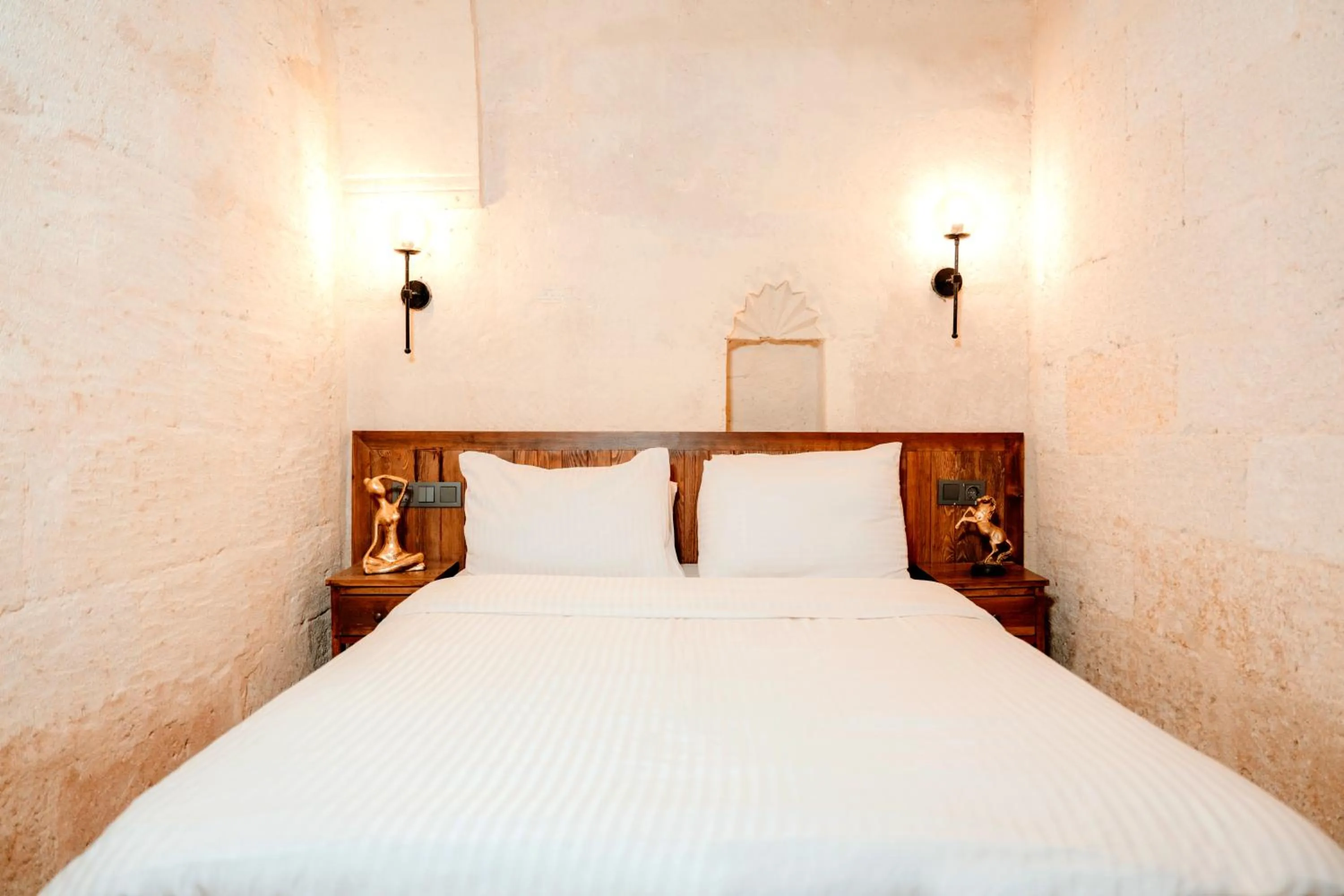 Bed in Cappadocia Alfa Cave Hotel