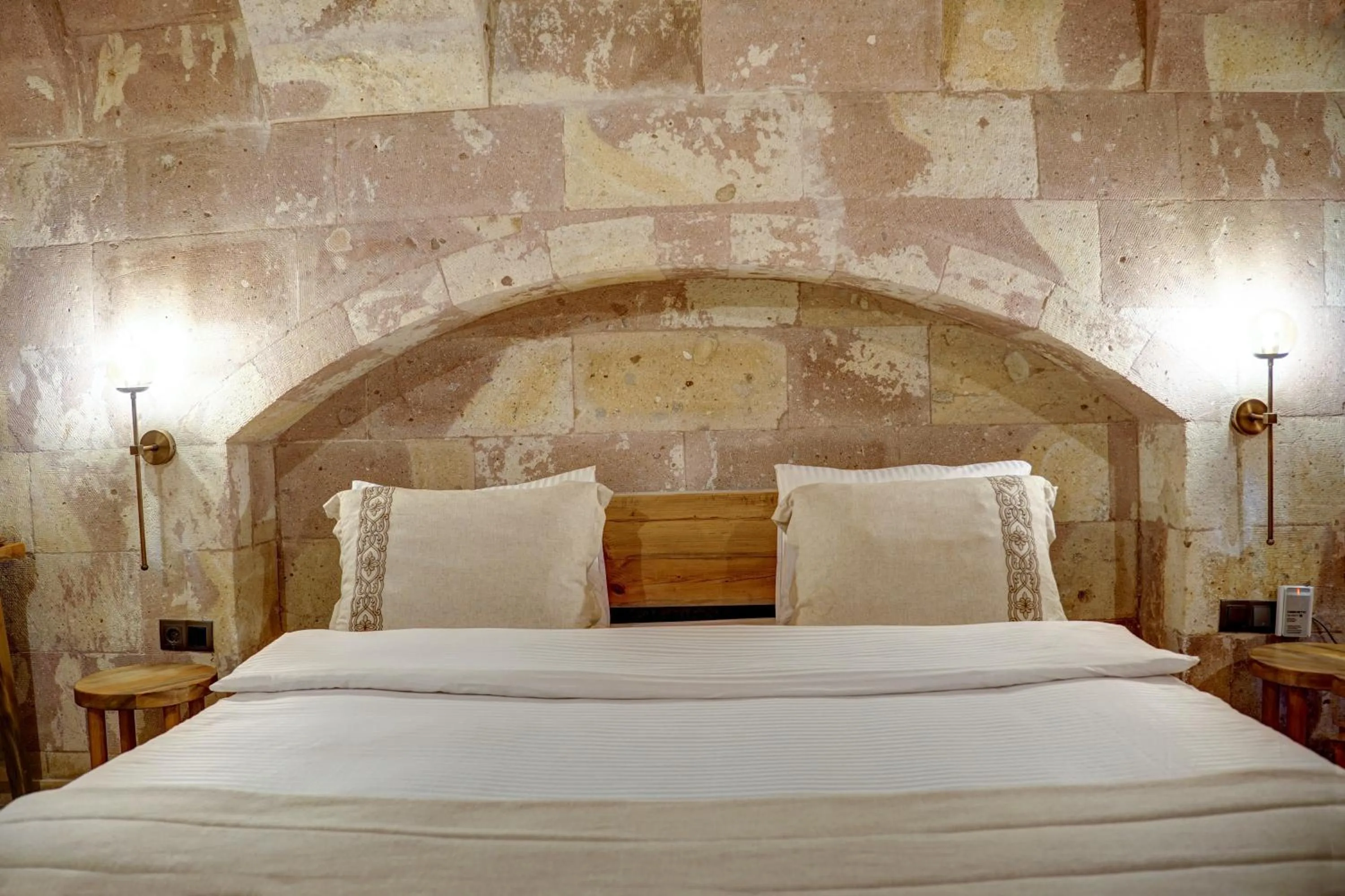 Bed in Cappadocia Alfa Cave Hotel