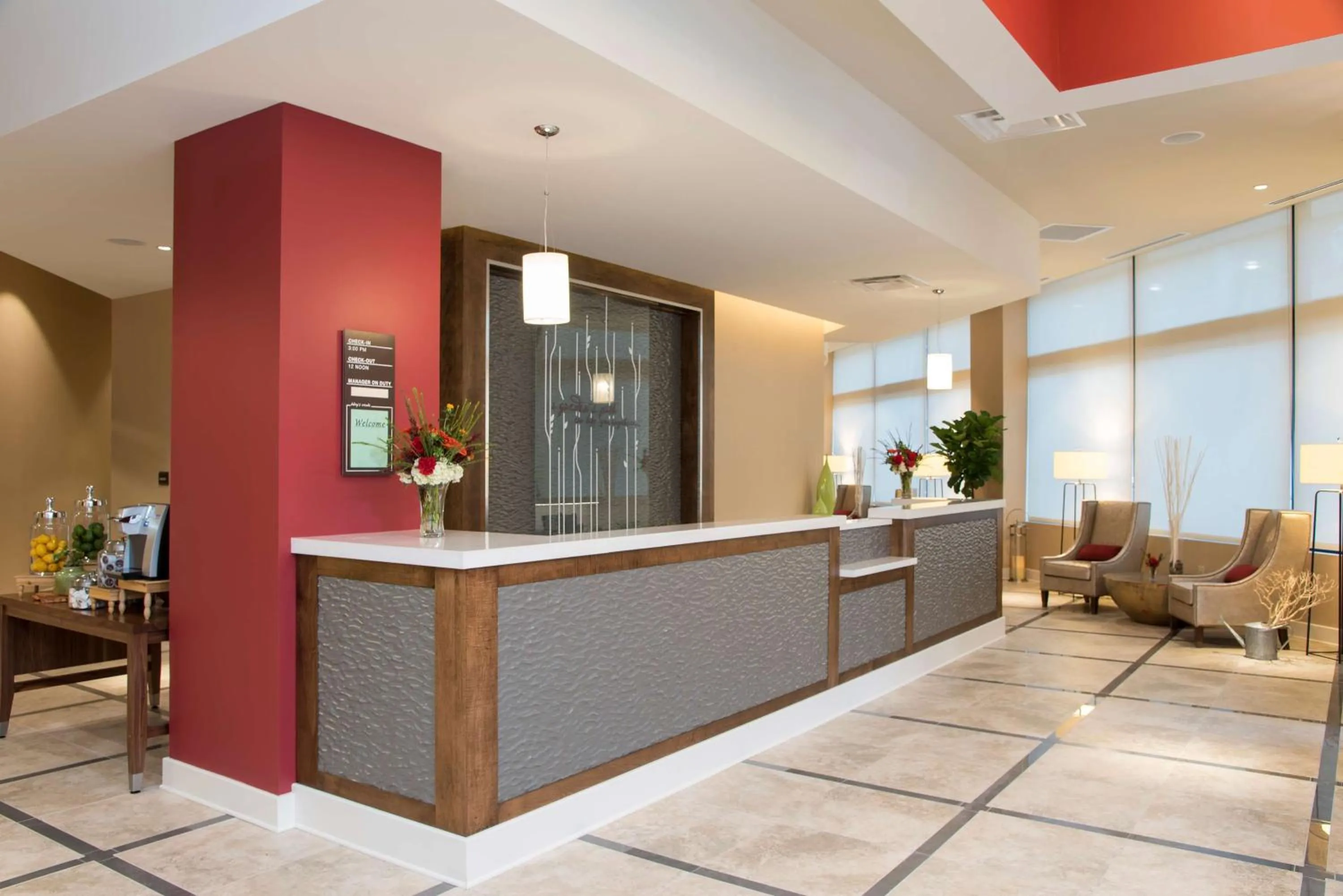 Lobby or reception in Hilton Garden Inn Louisville Downtown