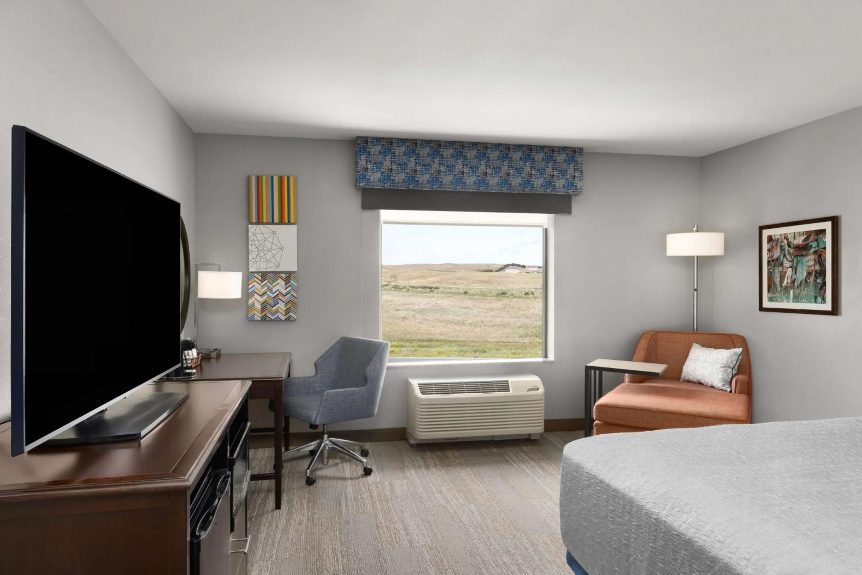 Bed in Hampton Inn & Suites Douglas