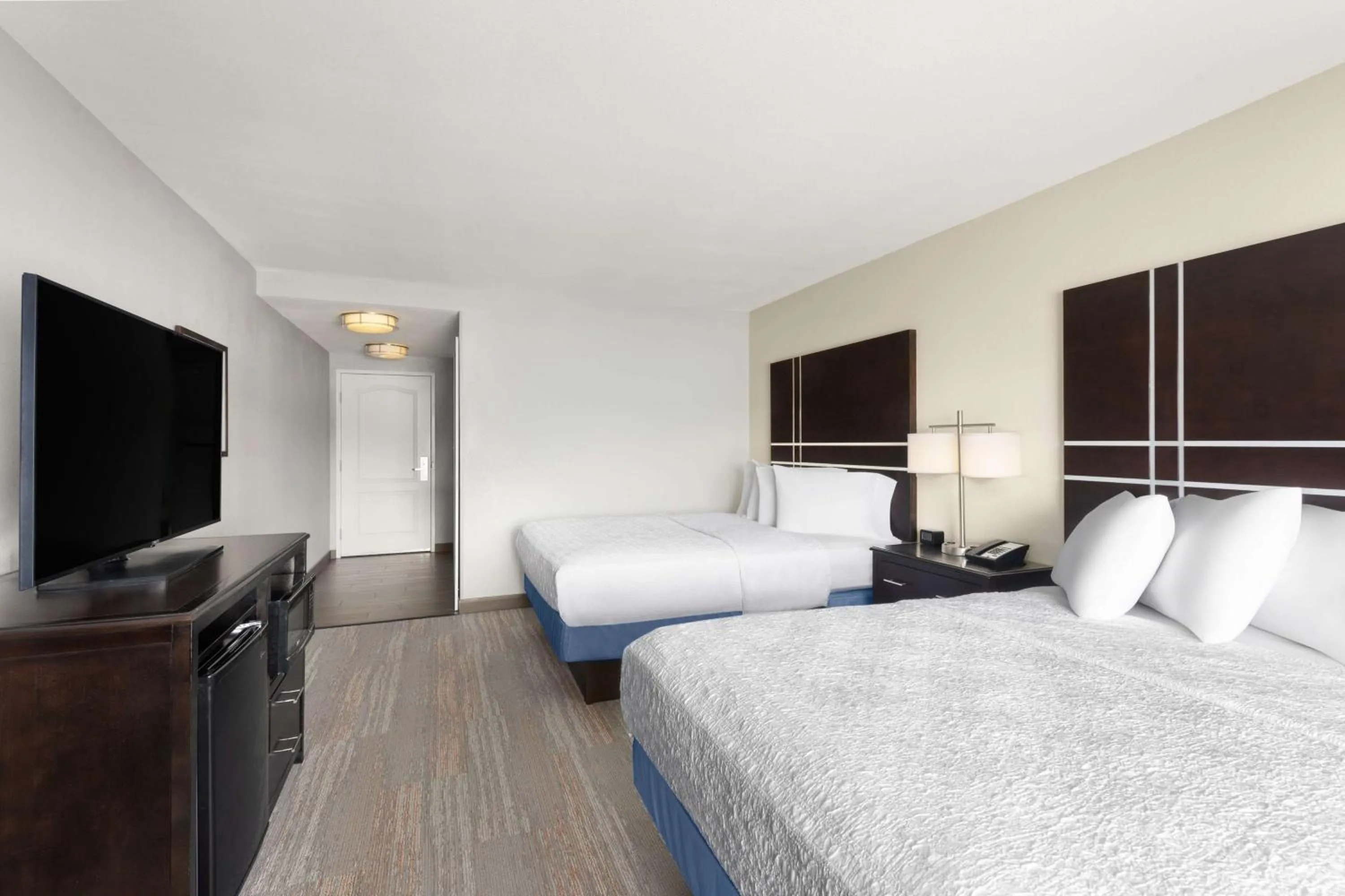 Bed in Hampton Inn & Suites Douglas