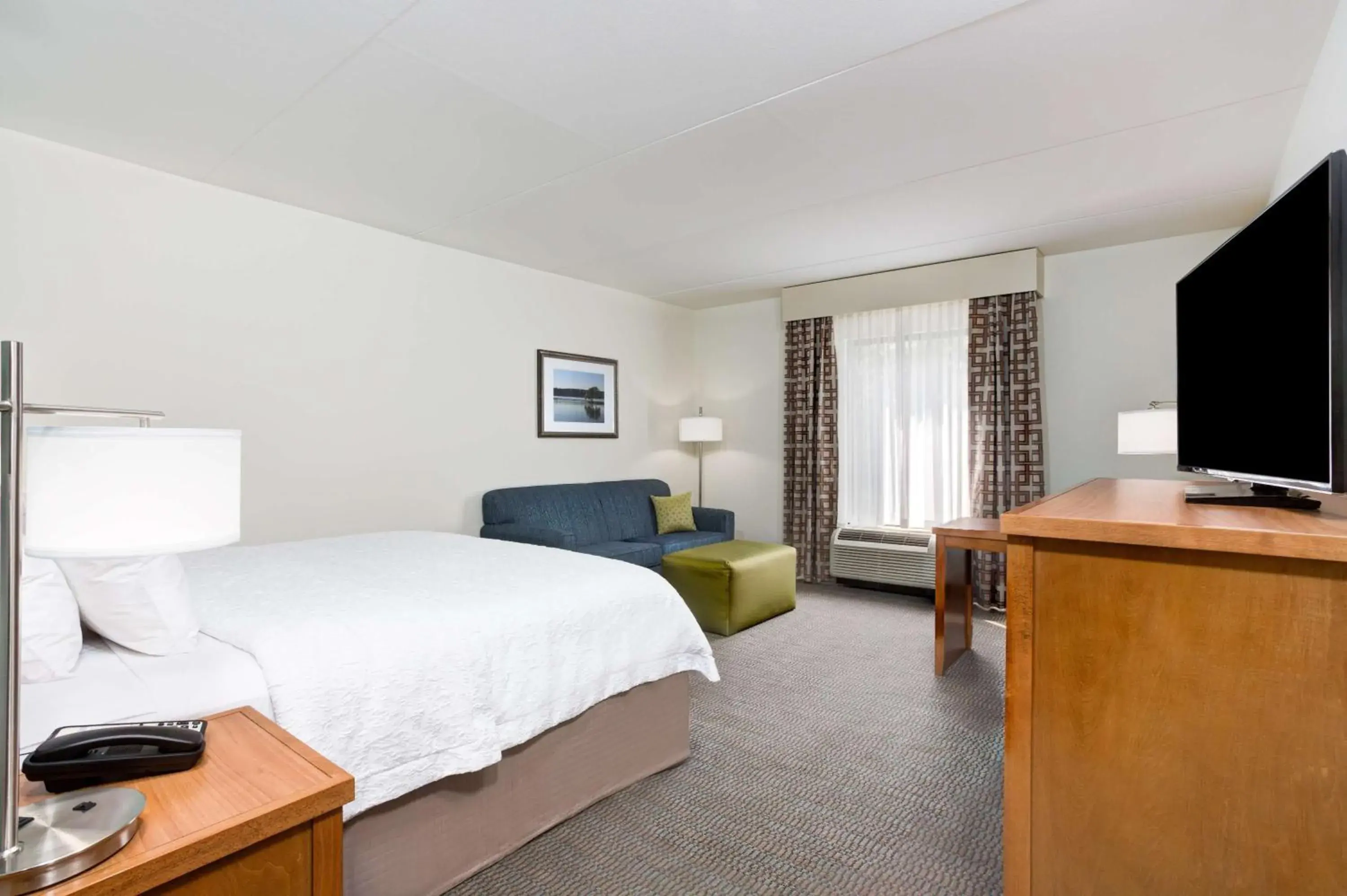 King Room with Sofa Bed - Non-Smoking in Hampton Inn & Suites Manchester, TN King Room with Sofa Bed - Non-Smoking in Hampton Inn & Suites Manchester, TN