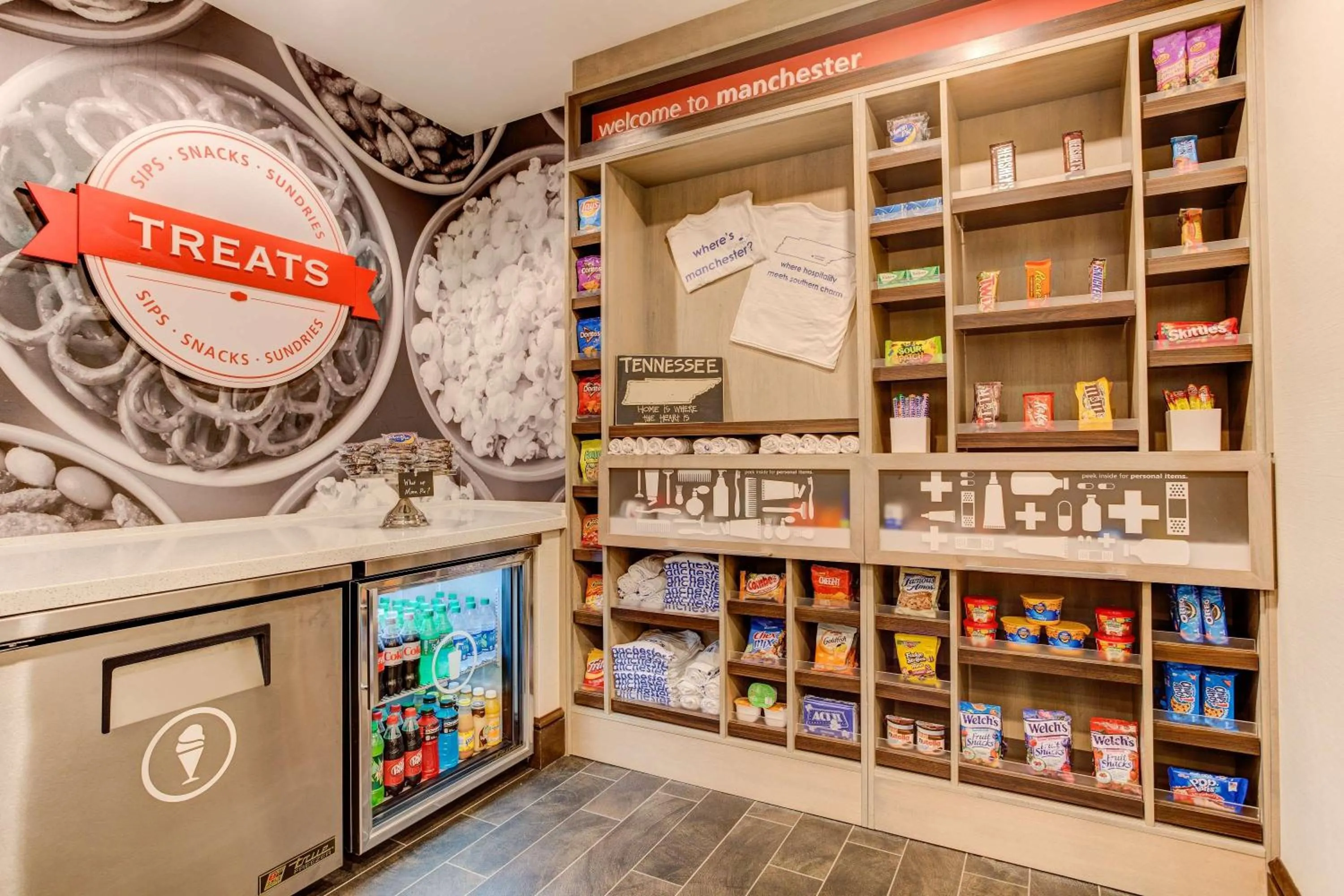 Restaurant/places to eat in Hampton Inn & Suites Manchester, TN