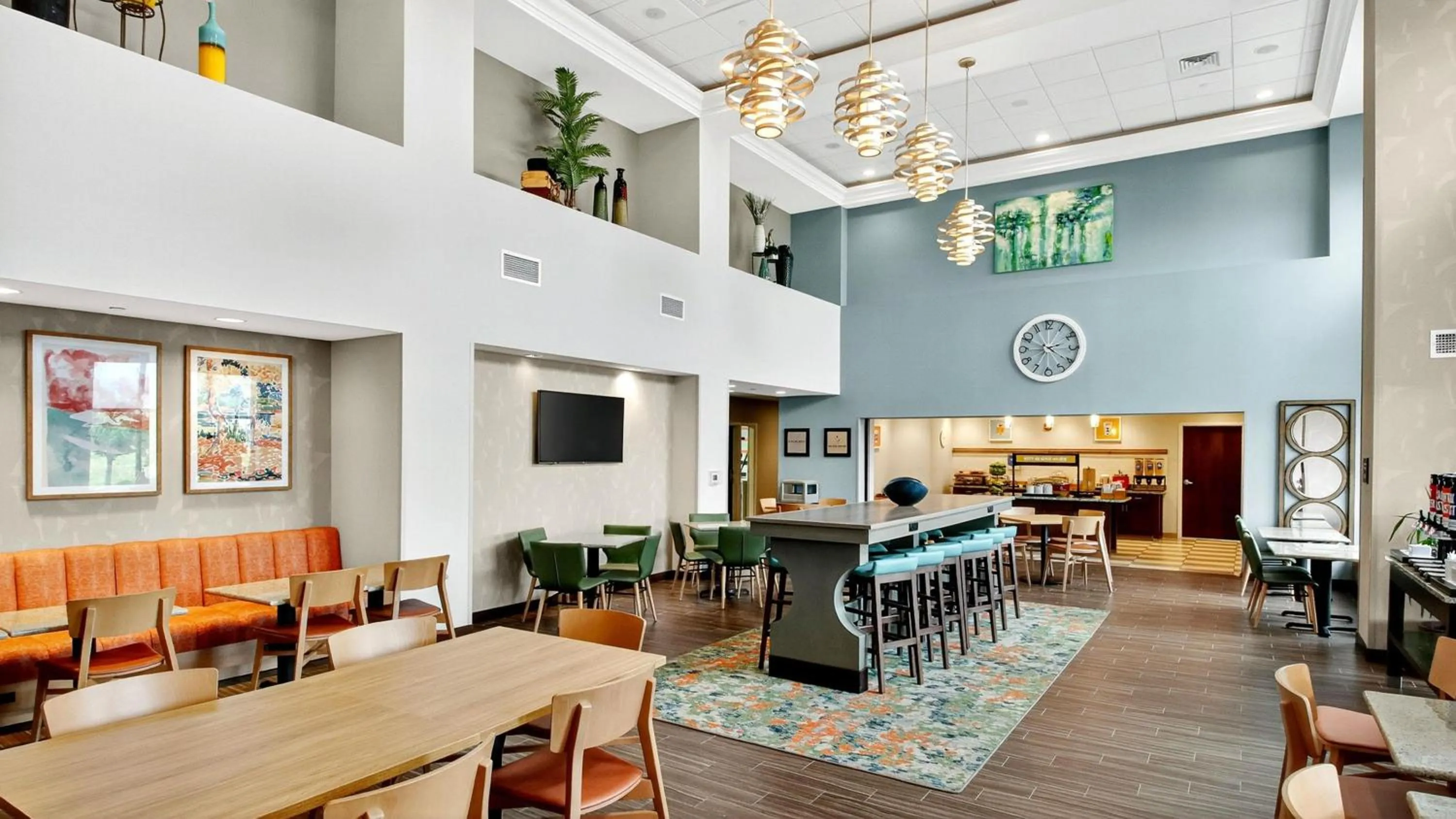 Lobby or reception in Hampton Inn & Suites Chippewa Falls