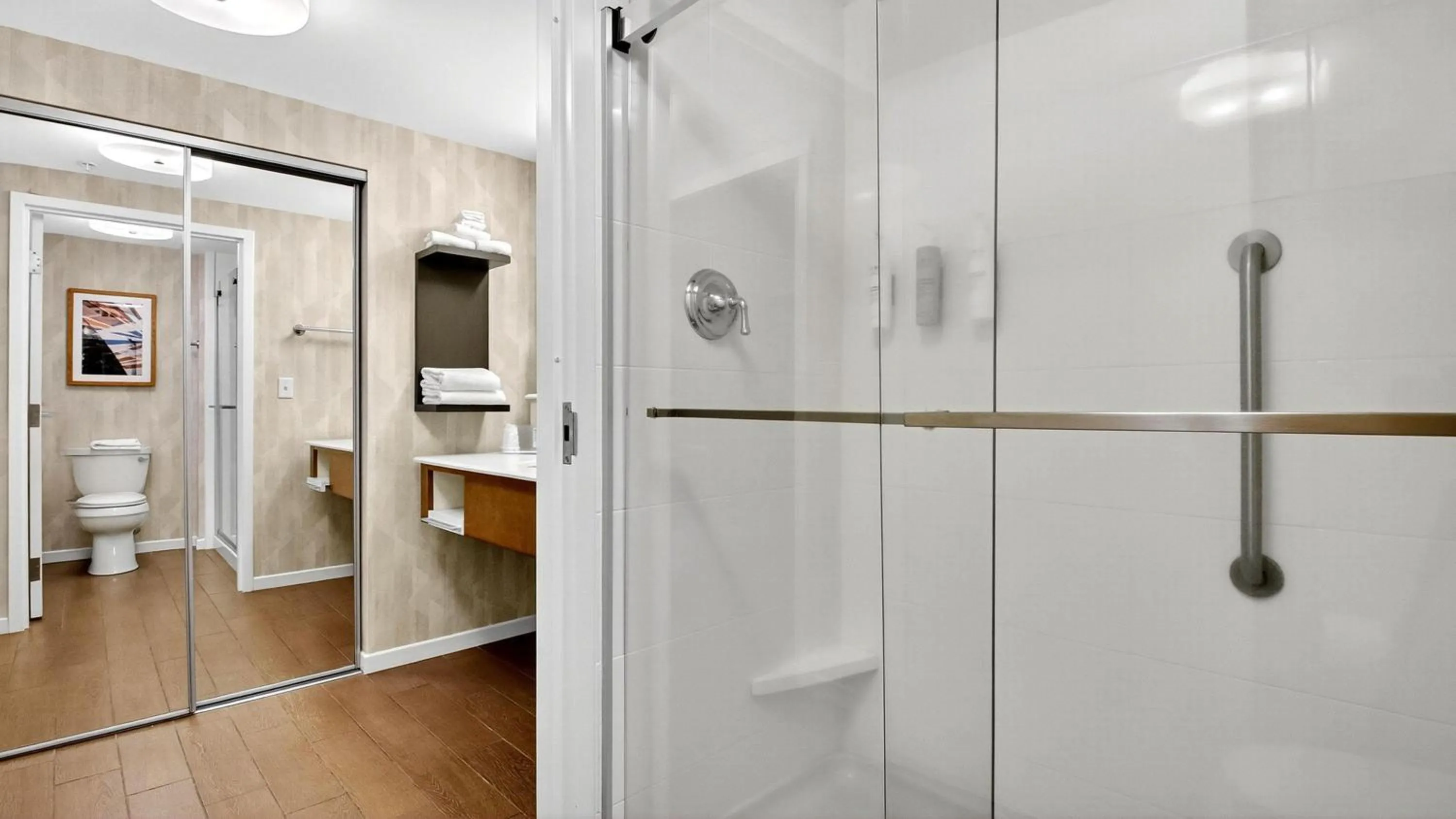 Bathroom in Hampton Inn & Suites Chippewa Falls