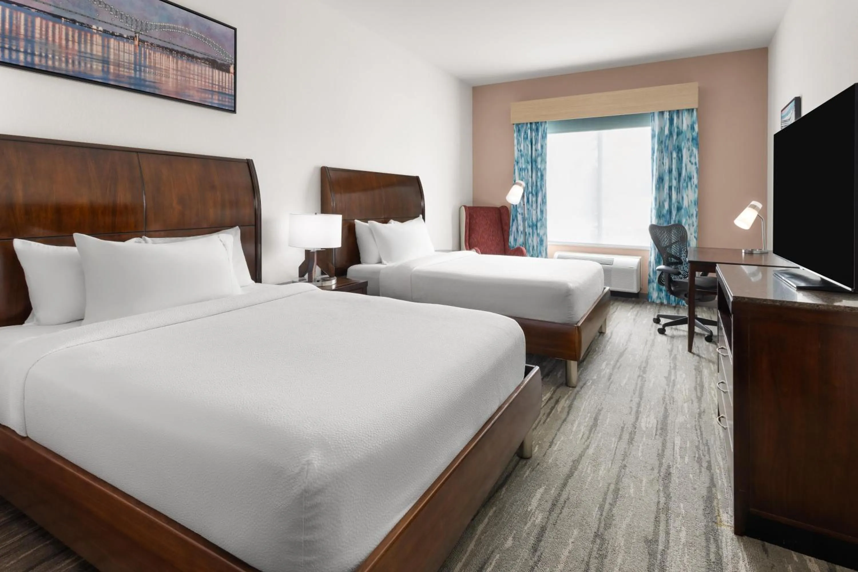 Bed in Hilton Garden Inn Memphis/Wolfchase Galleria