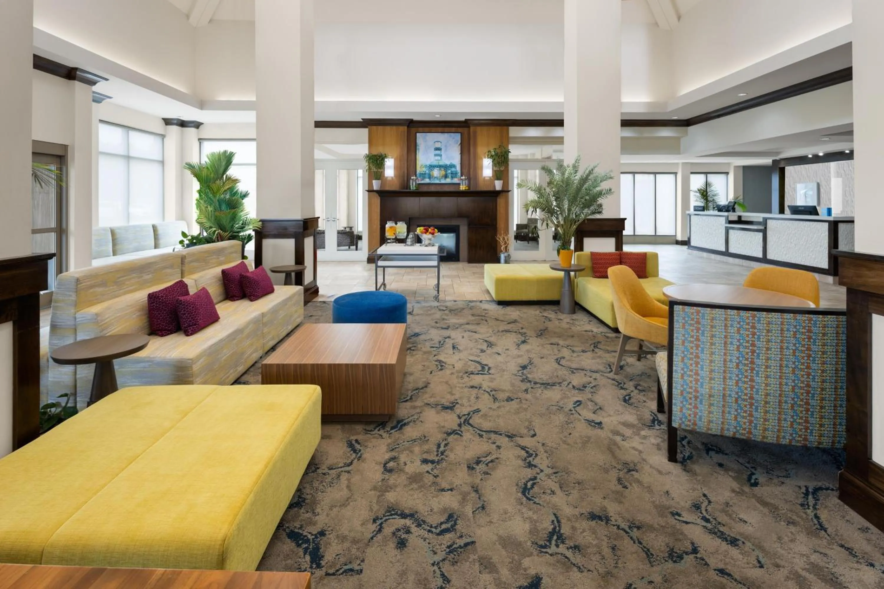 Lobby or reception in Hilton Garden Inn Memphis/Wolfchase Galleria