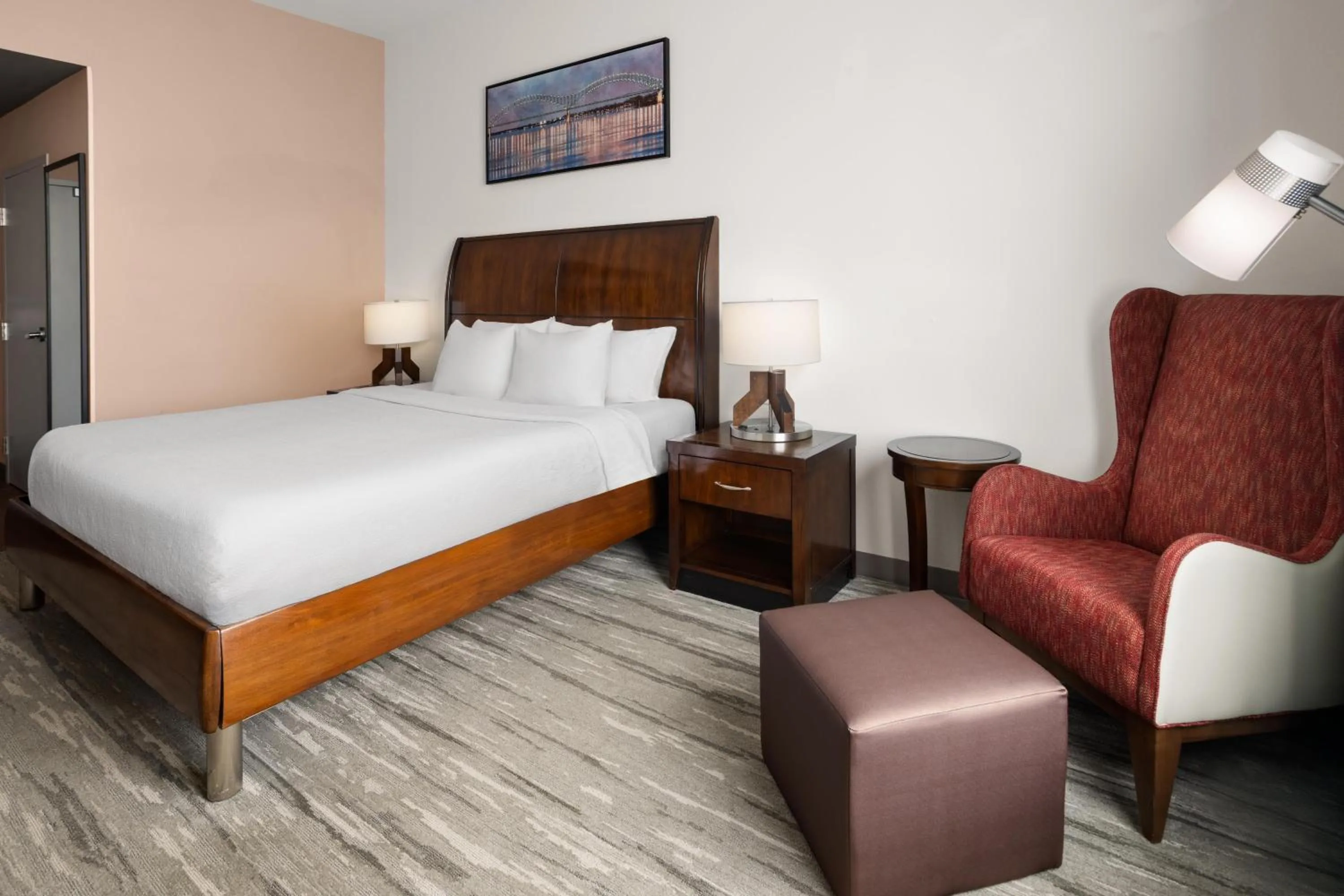 Bed in Hilton Garden Inn Memphis/Wolfchase Galleria