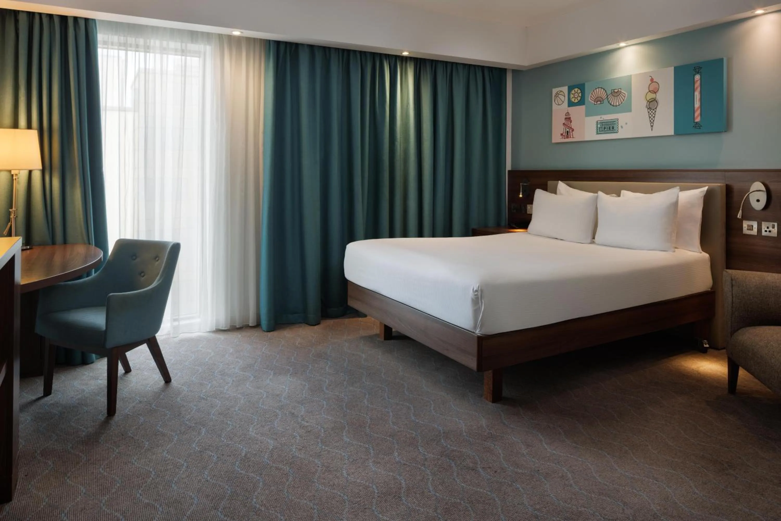 Bed in Hampton by Hilton Bournemouth