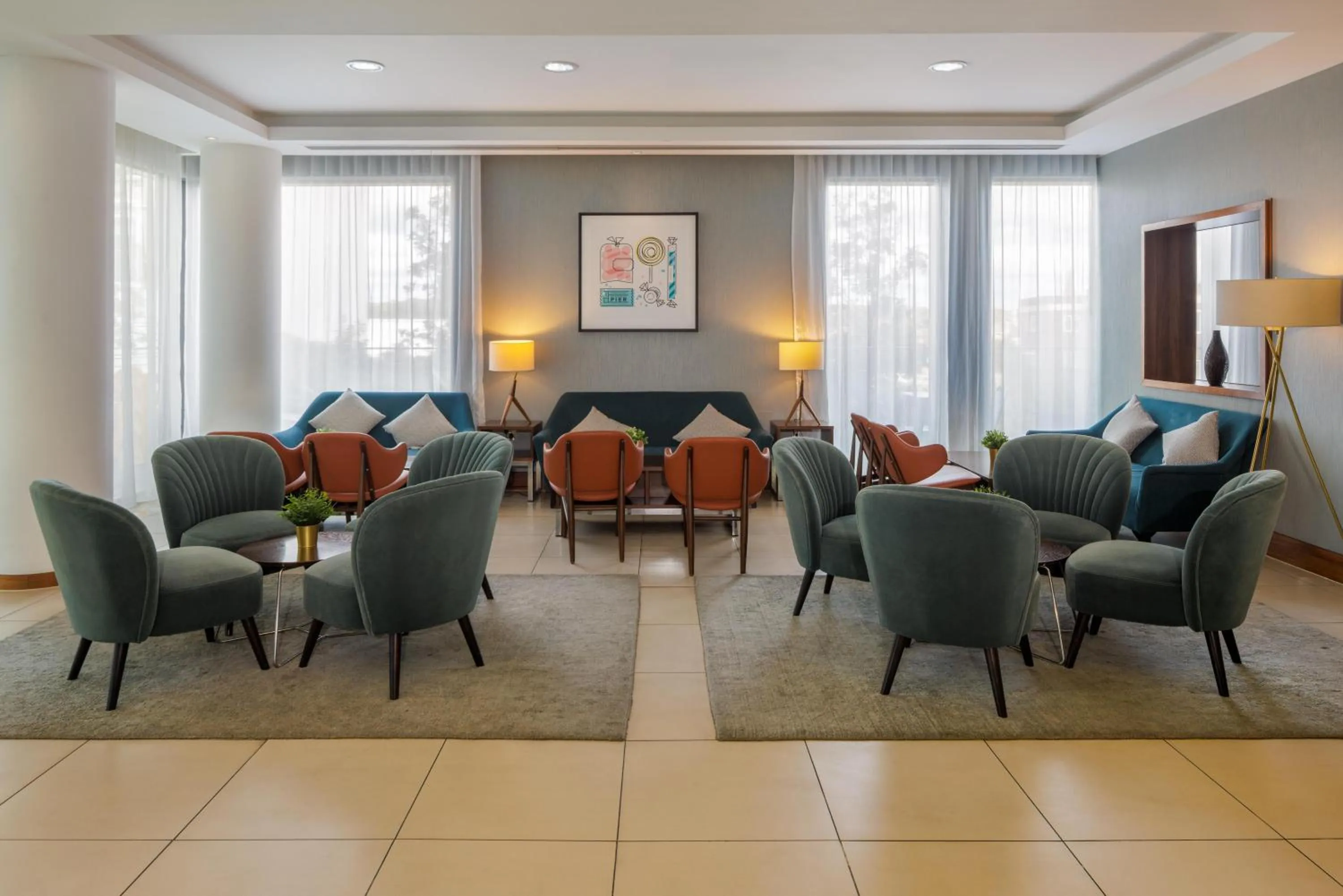 Lobby or reception in Hampton by Hilton Bournemouth