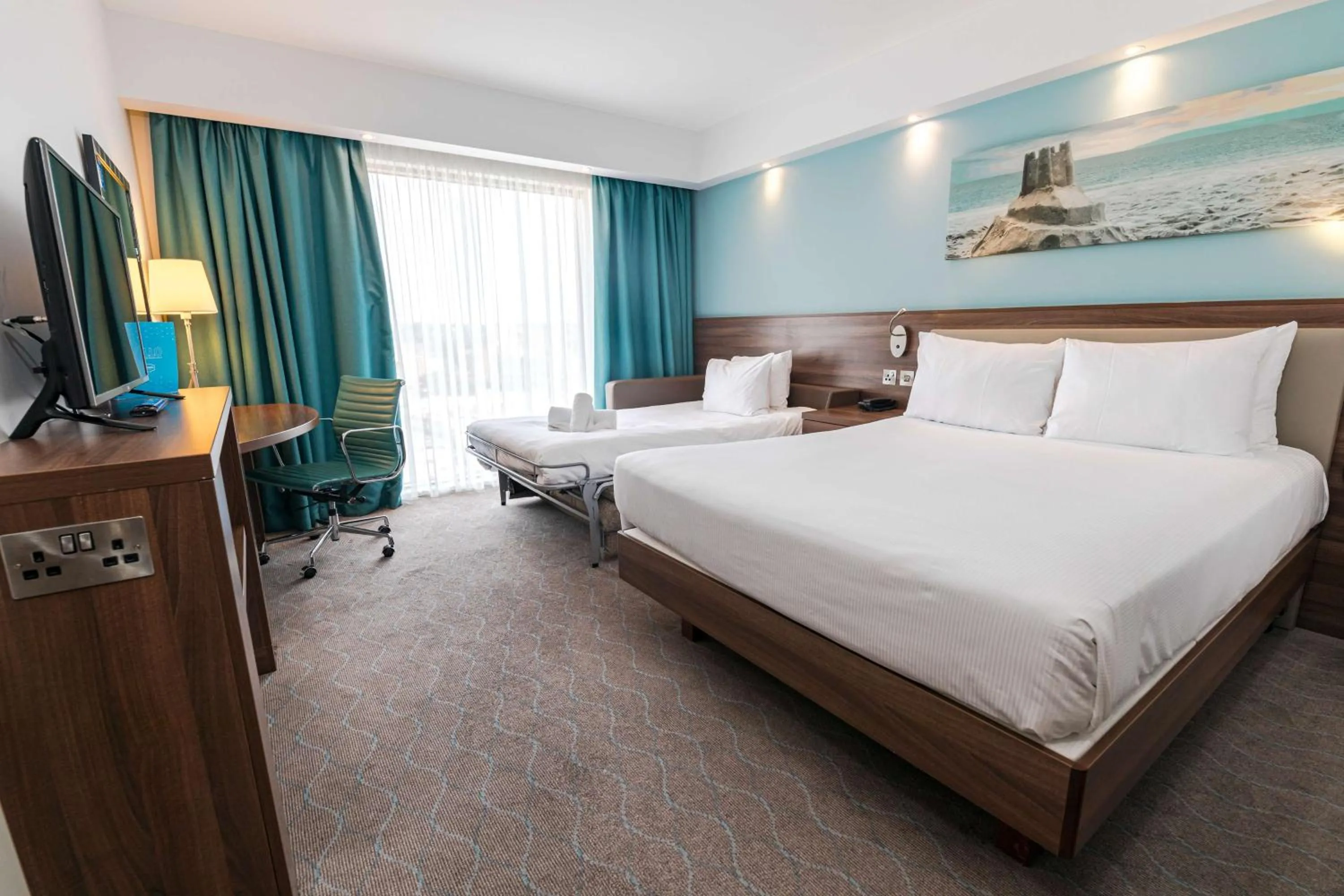Bed in Hampton by Hilton Bournemouth