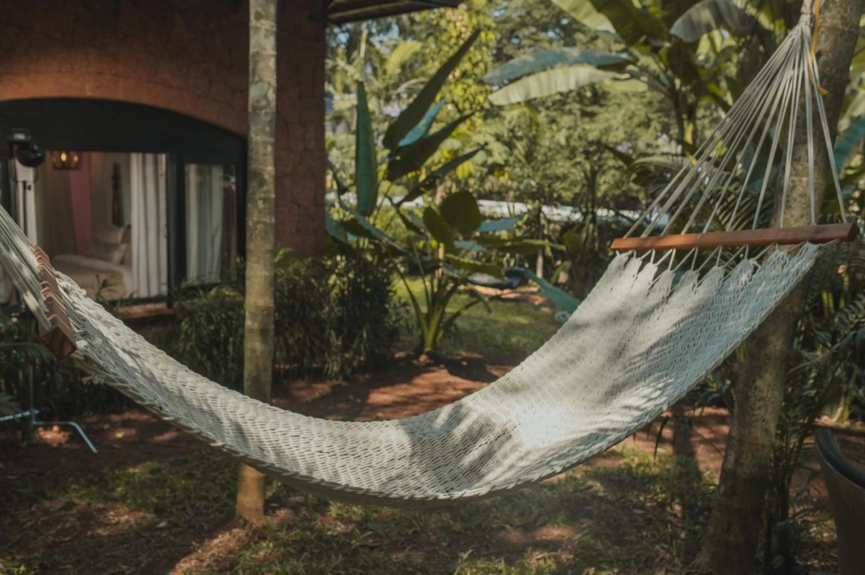 Garden view in Brij Paraiso Saligao, Goa - An Indo-Portuguese Villa