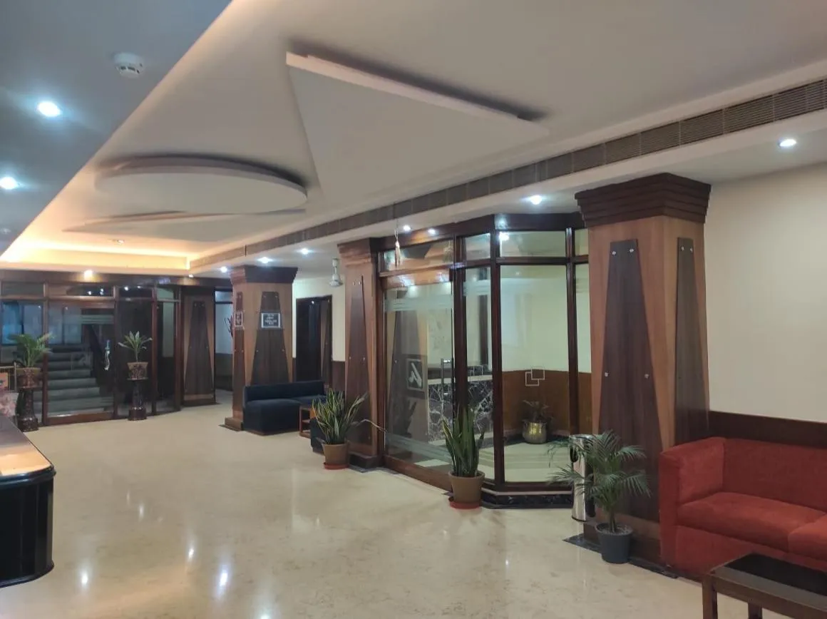 Seating area in Hotel Ambarish Grand Residency