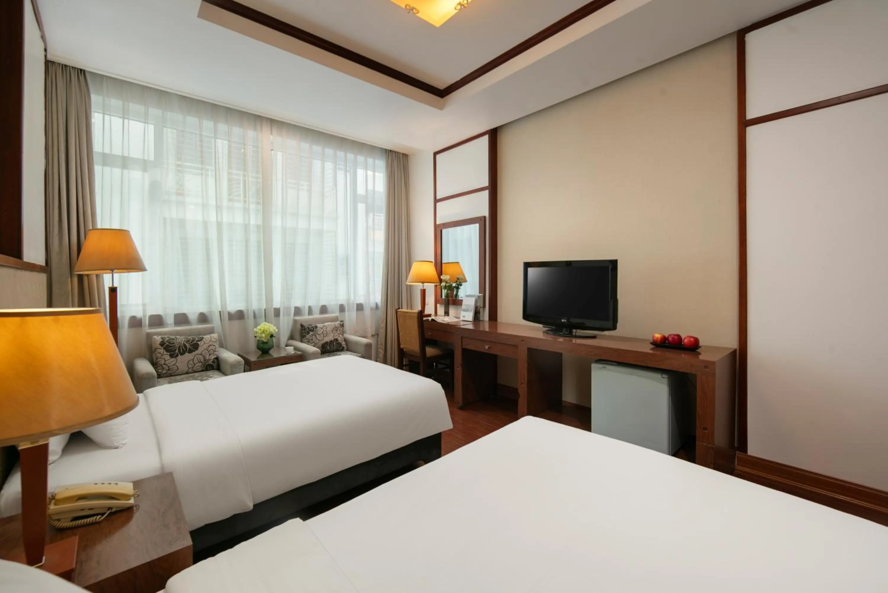 Bed in Sao Mai Boutique Hotel