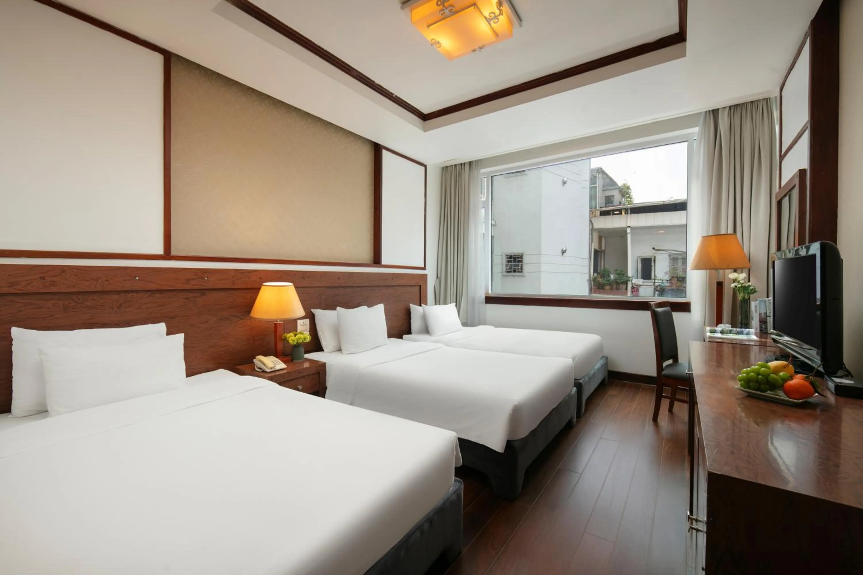 Bed in Sao Mai Boutique Hotel