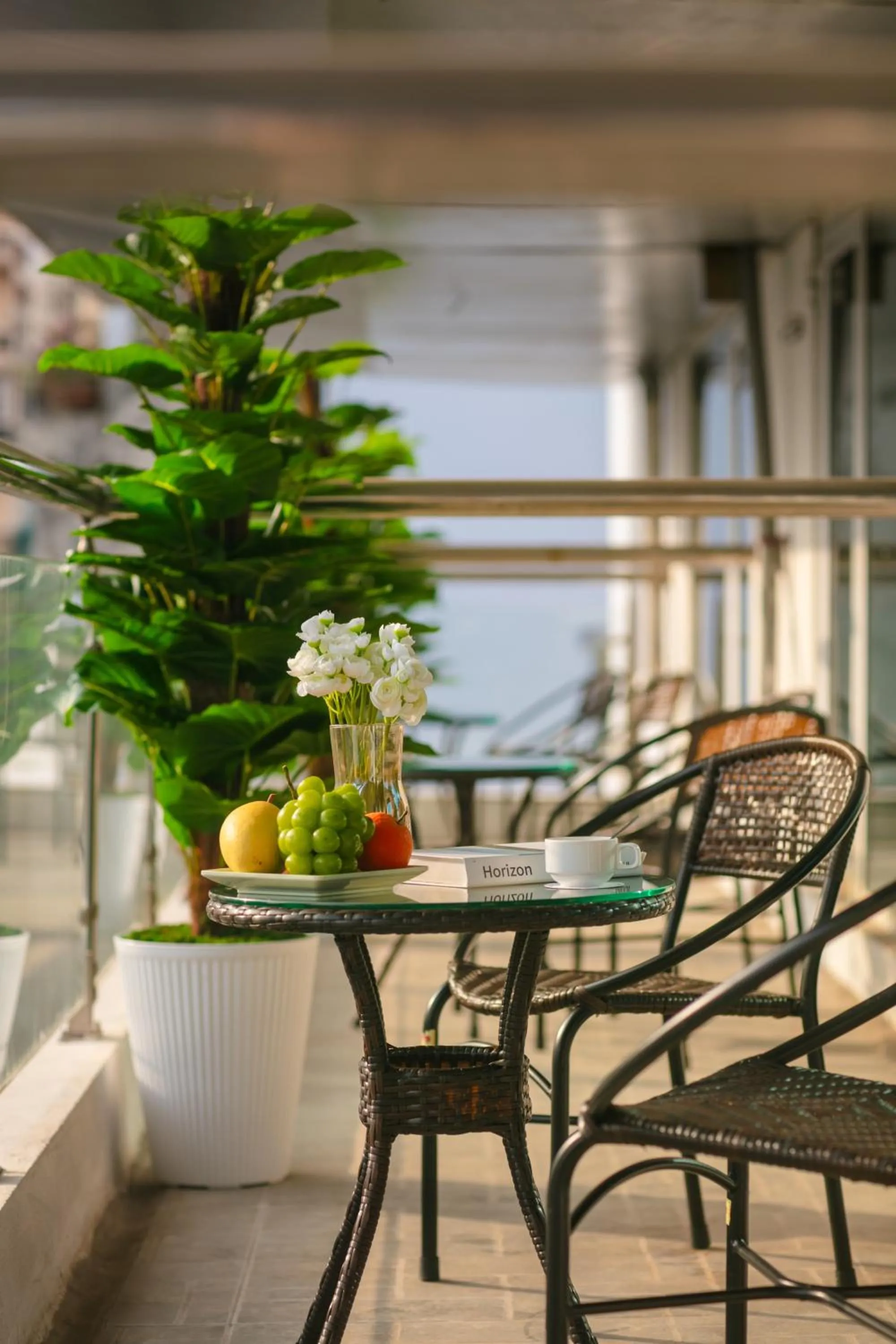 Patio in Sao Mai Boutique Hotel