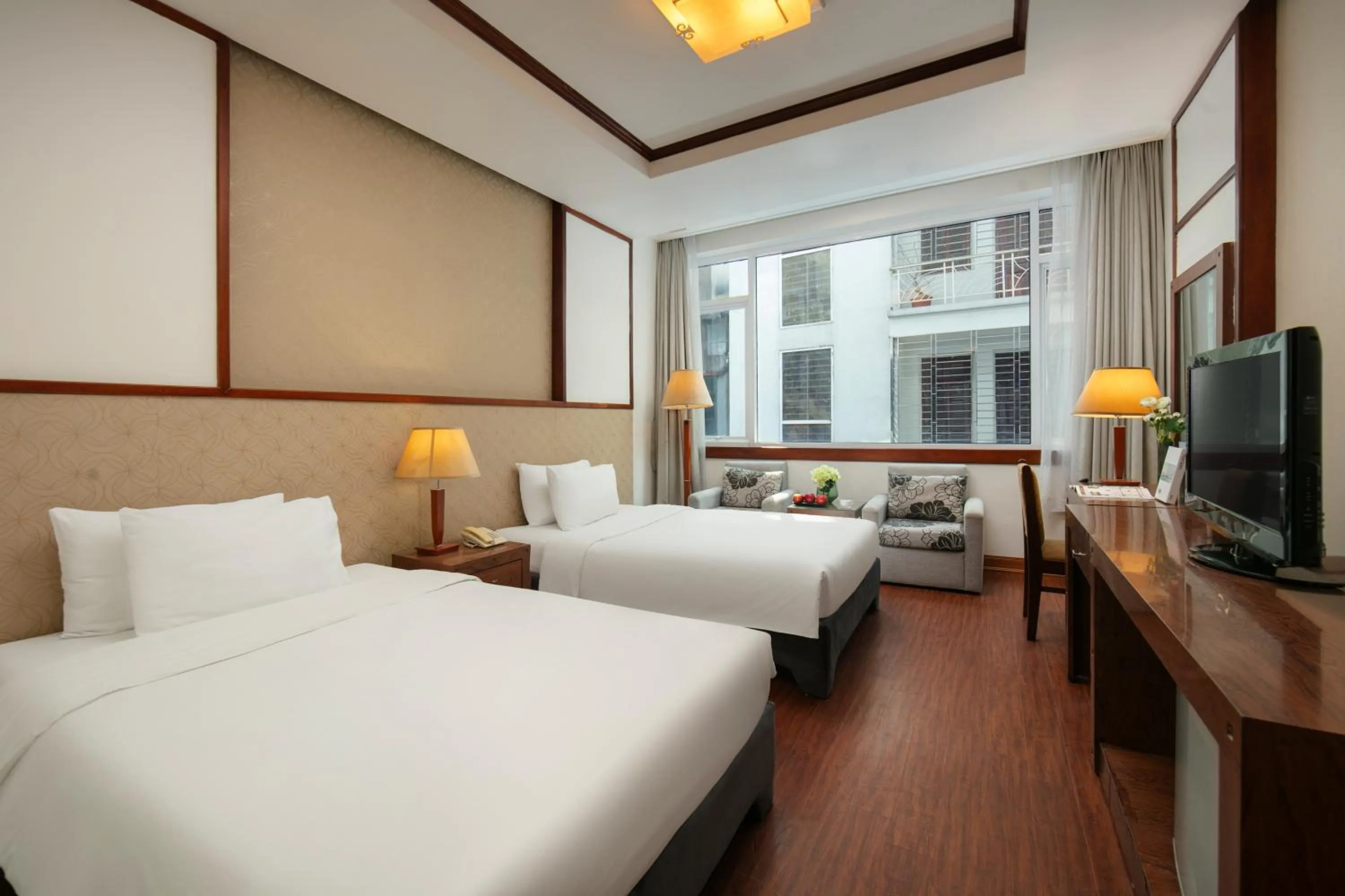 Photo of the whole room, Bed in Sao Mai Boutique Hotel