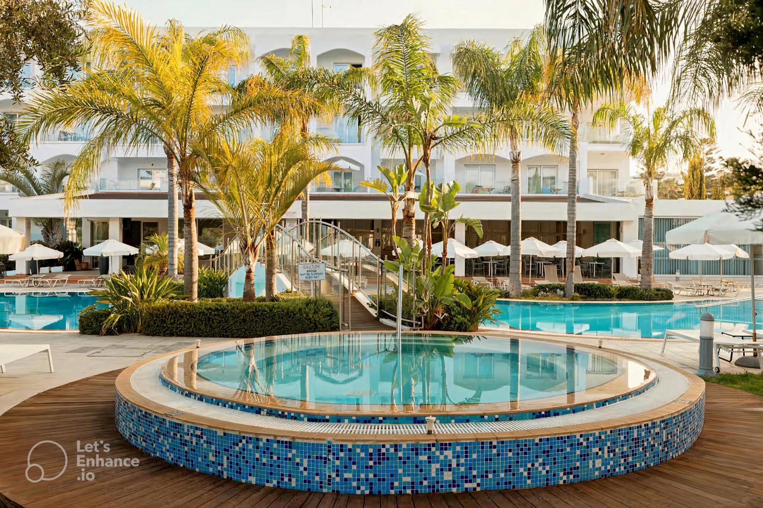 Swimming pool in Anesis Hotel