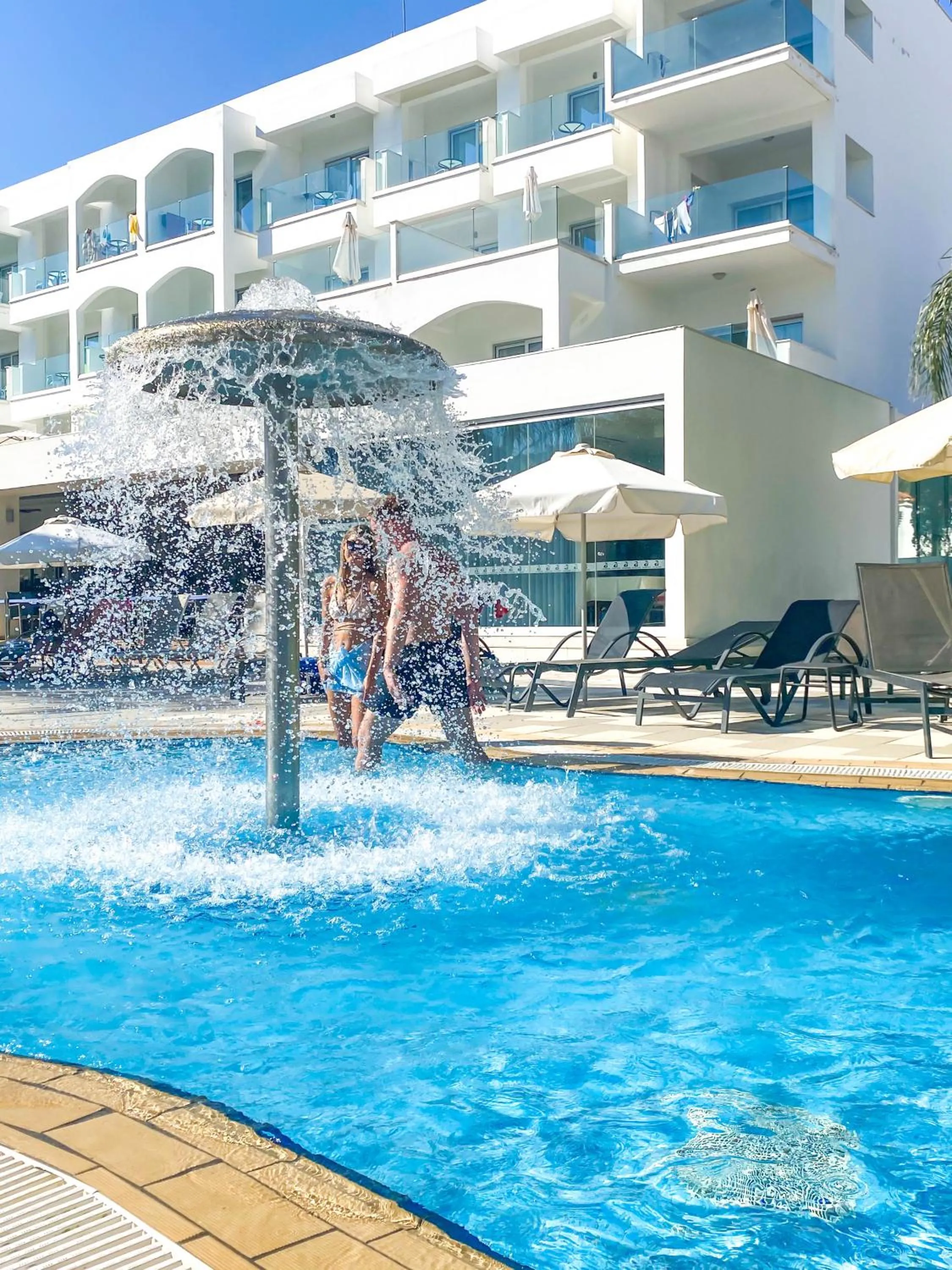 Swimming pool in Anesis Hotel