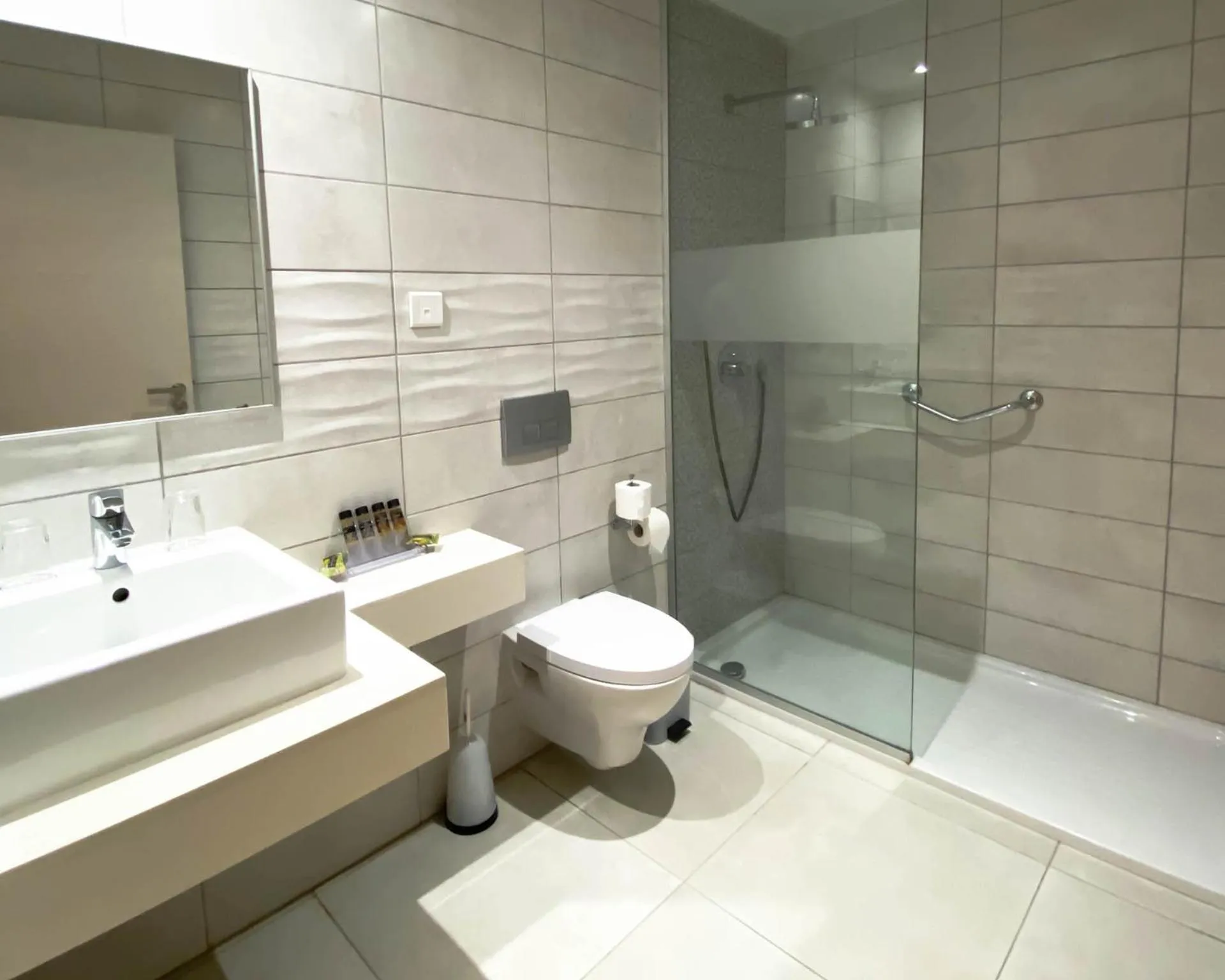 Shower in Anesis Hotel