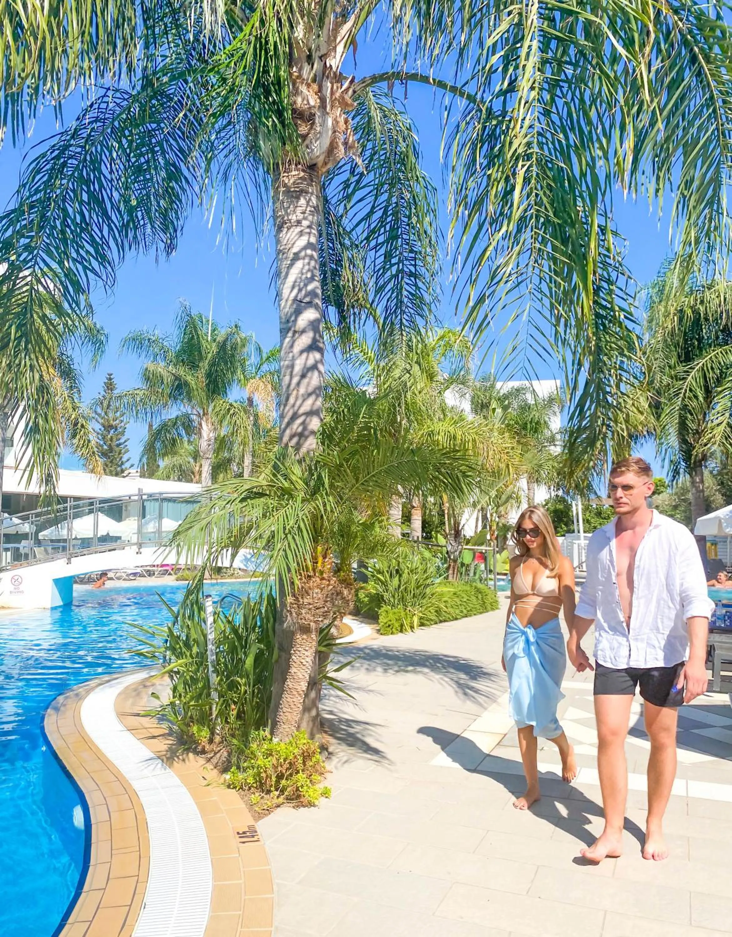 Swimming pool in Anesis Hotel