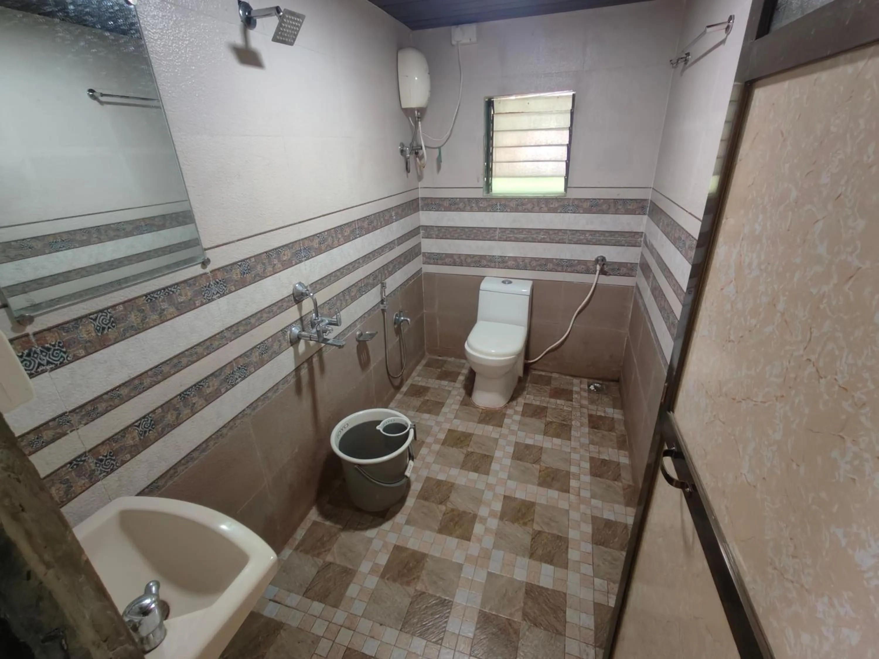 Bathroom in RK'S Resort Karjat