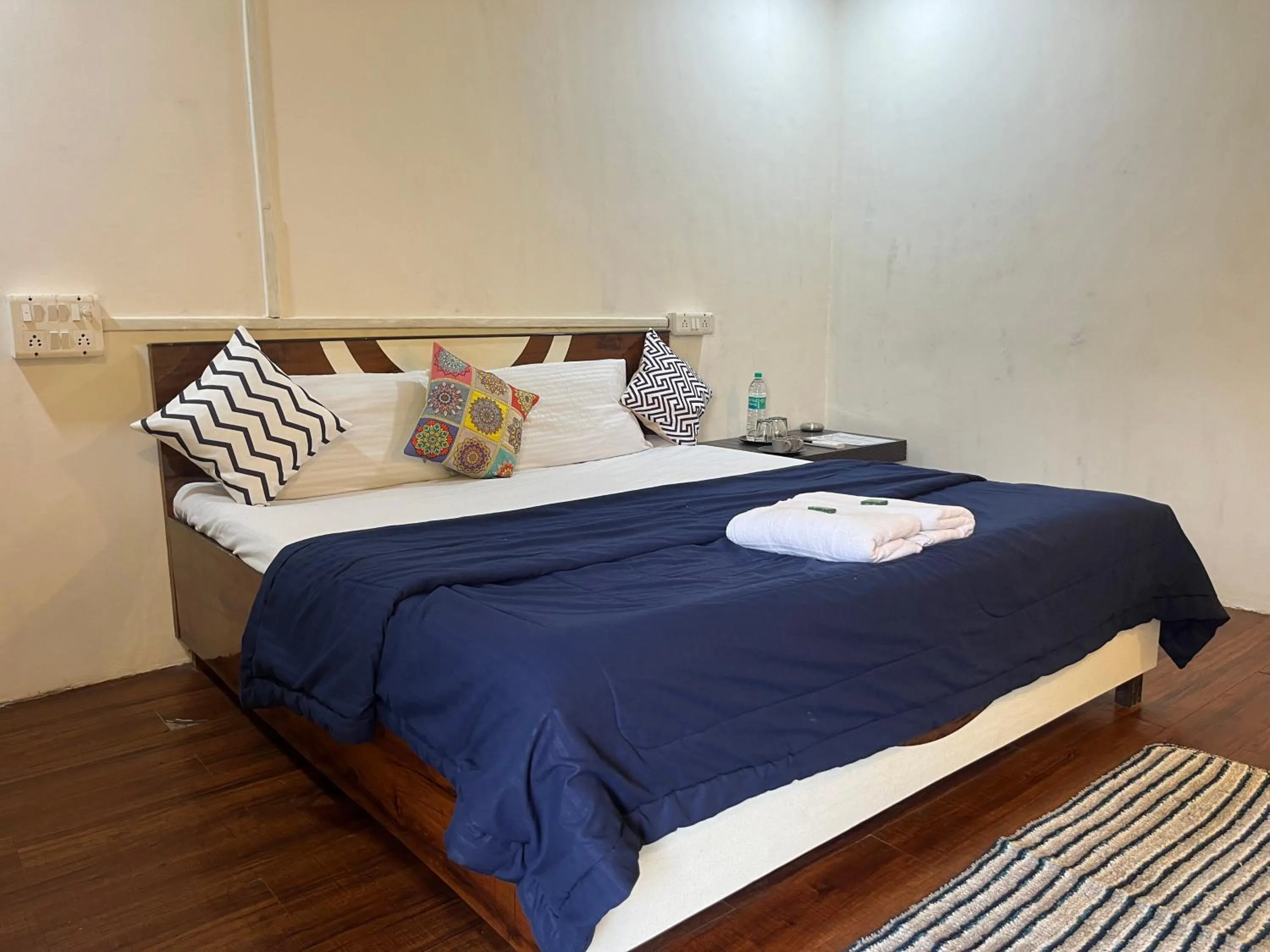 Bedroom, Bed in RK'S Resort Karjat