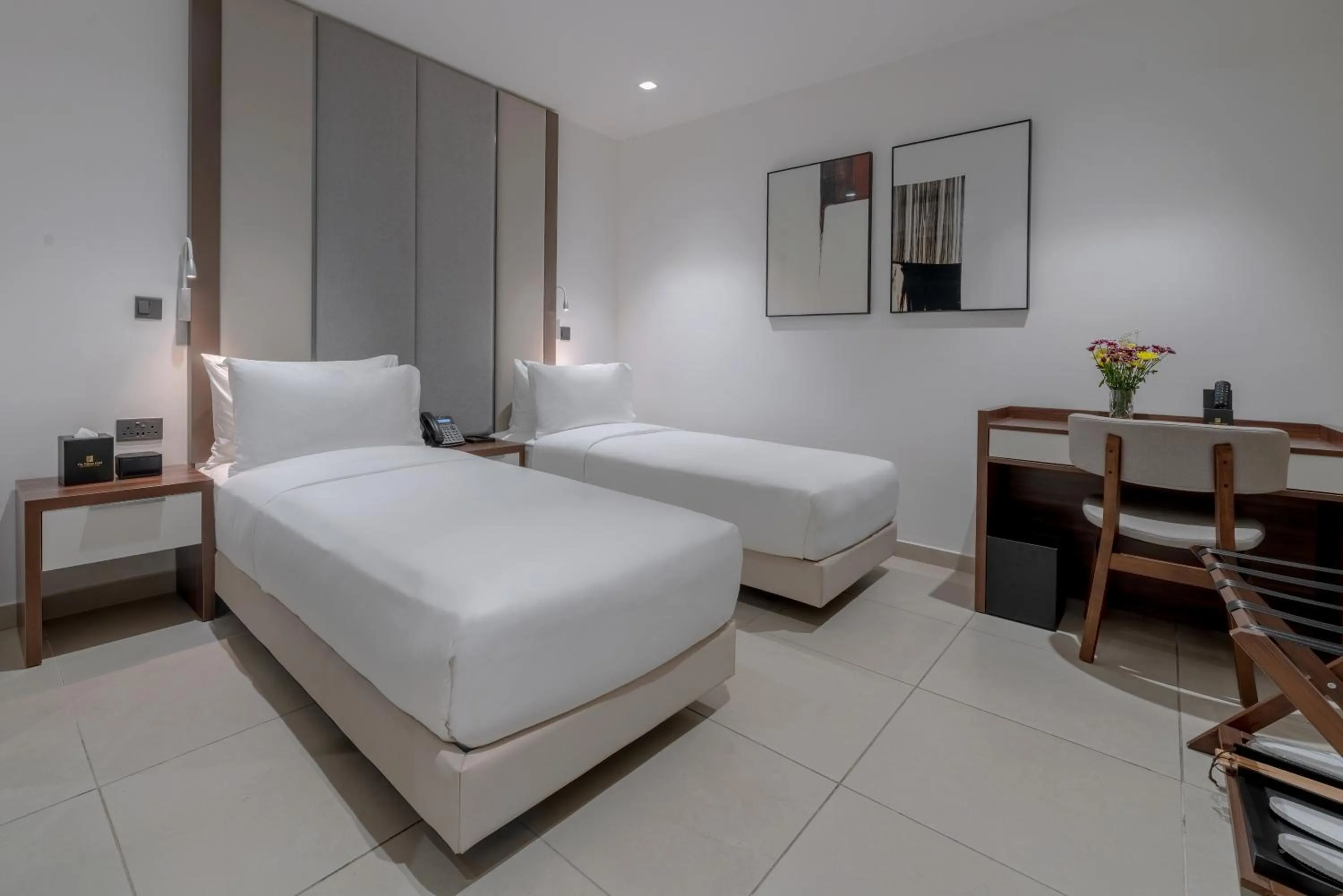 Bed in The Pelican Hotel Cantonments Accra