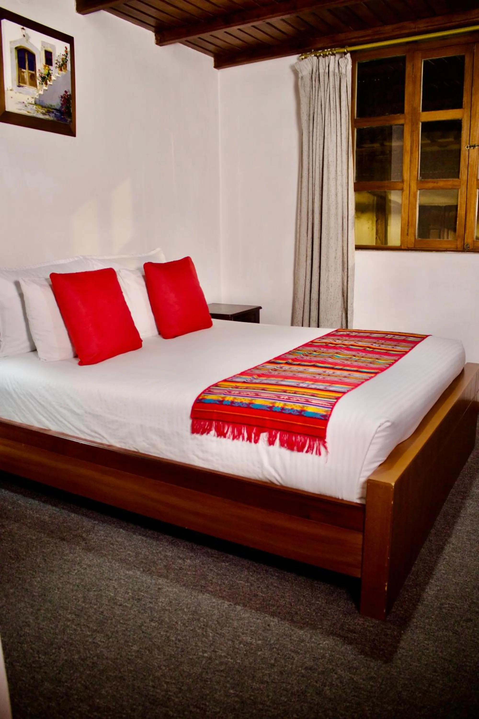 Bed in Aleros Hotel Boutique