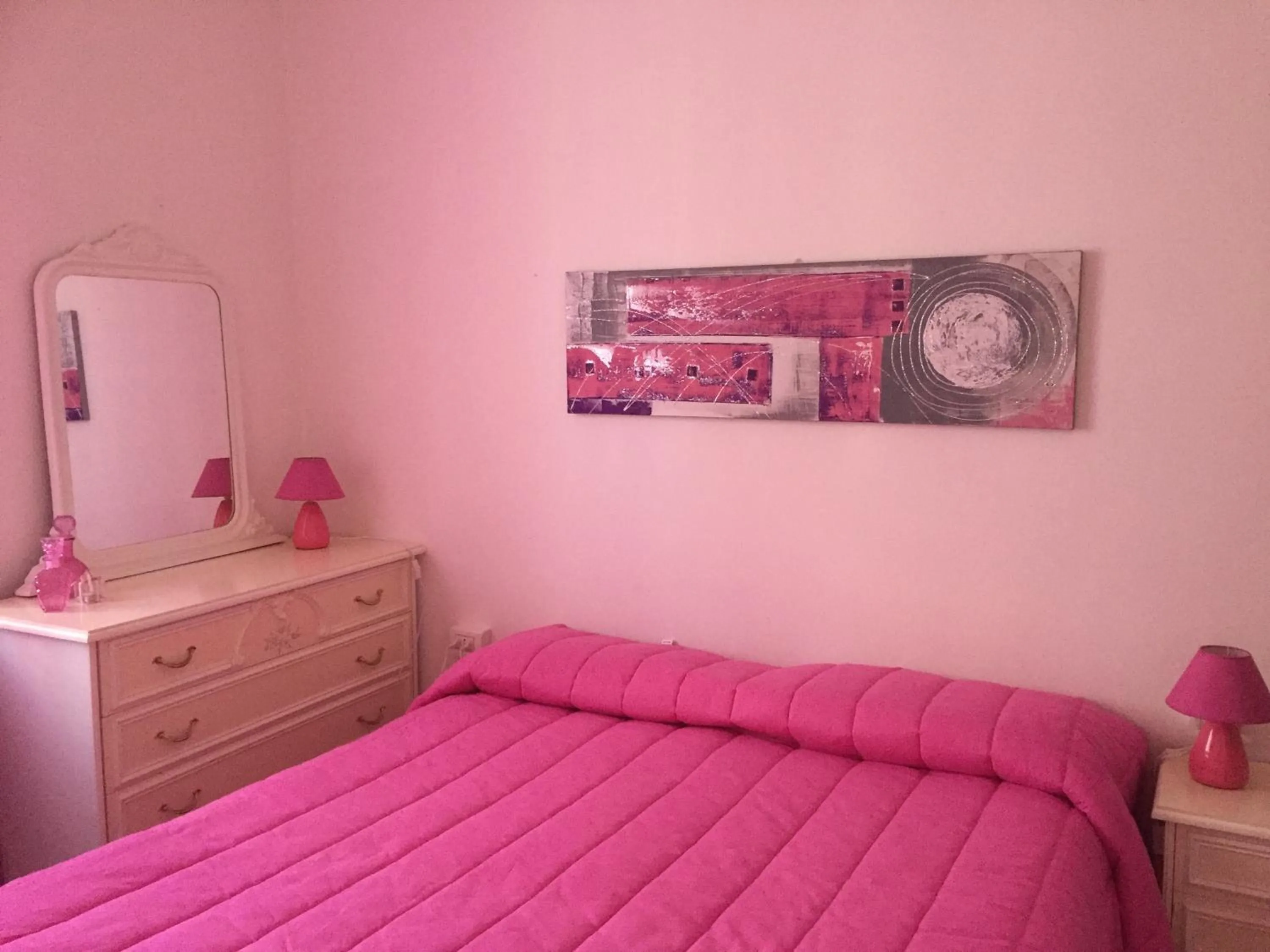 Bed in L'Aurora Viola