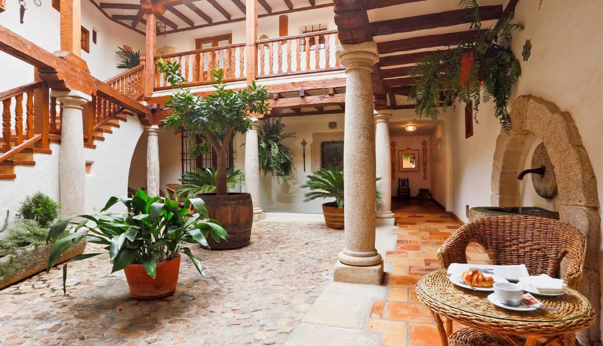 Patio in Posada del Tio Juanón