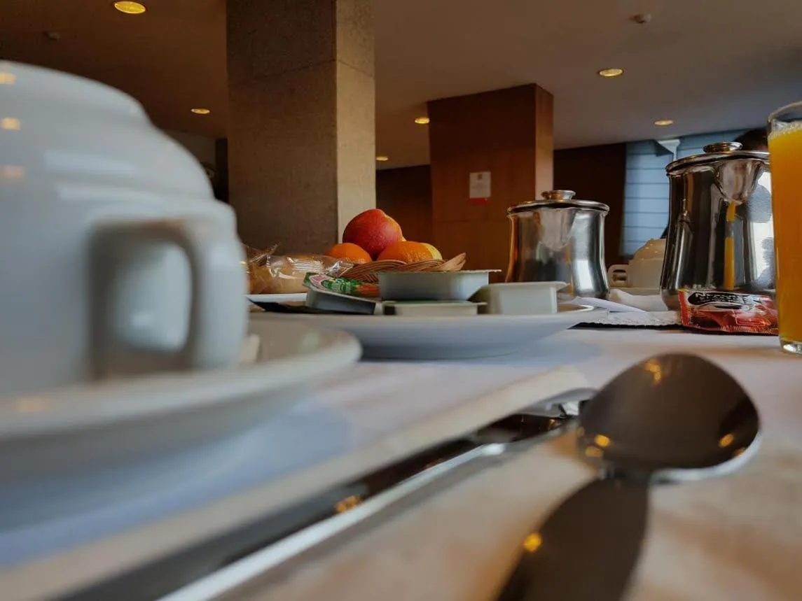 Continental breakfast in Hotel Nordeste Shalom