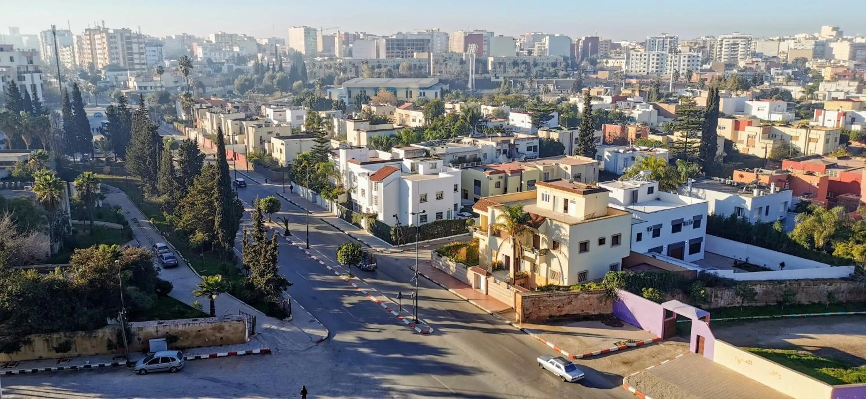 City view in Hotel Swani