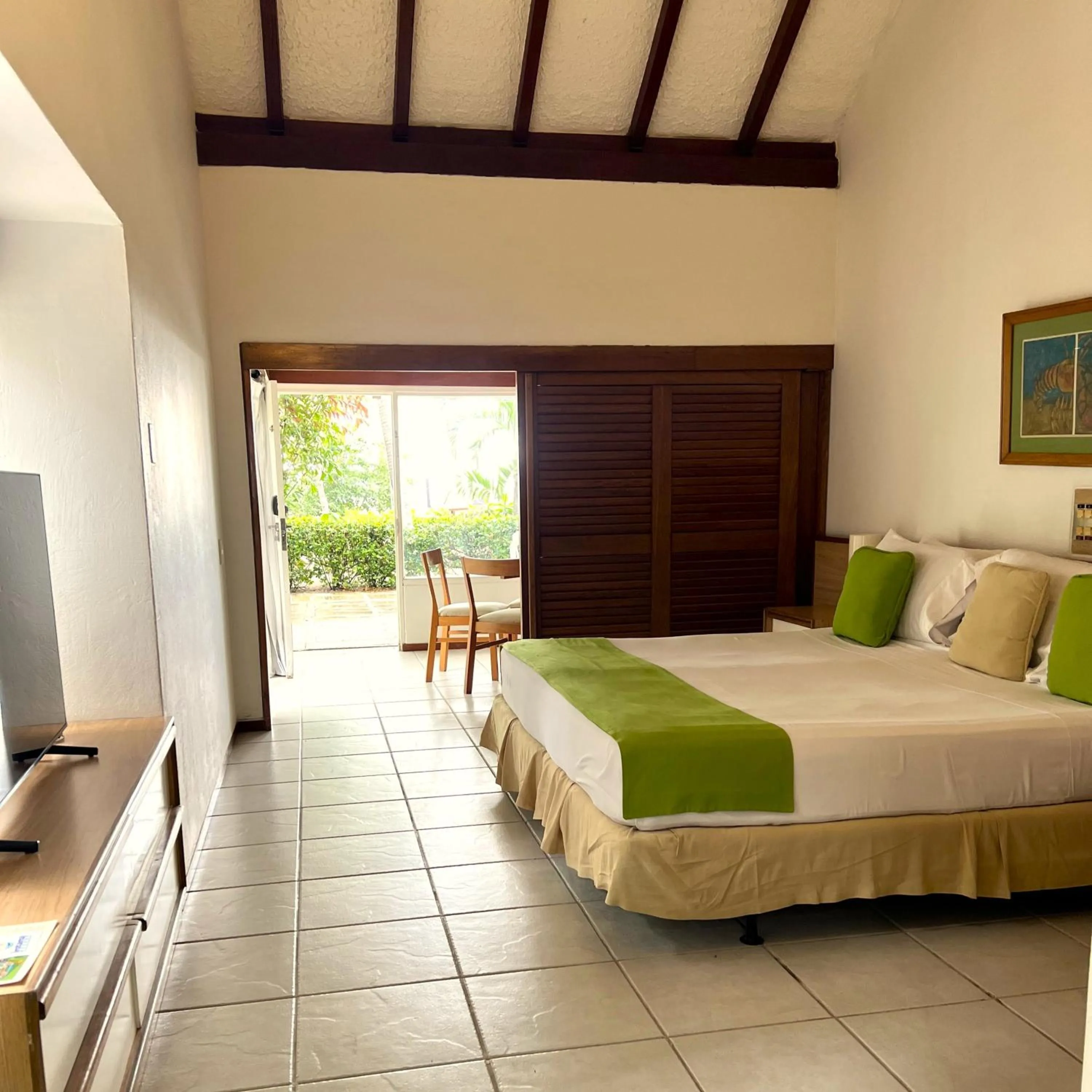 Bed in Hotel Irotama Bungalows & Bohios