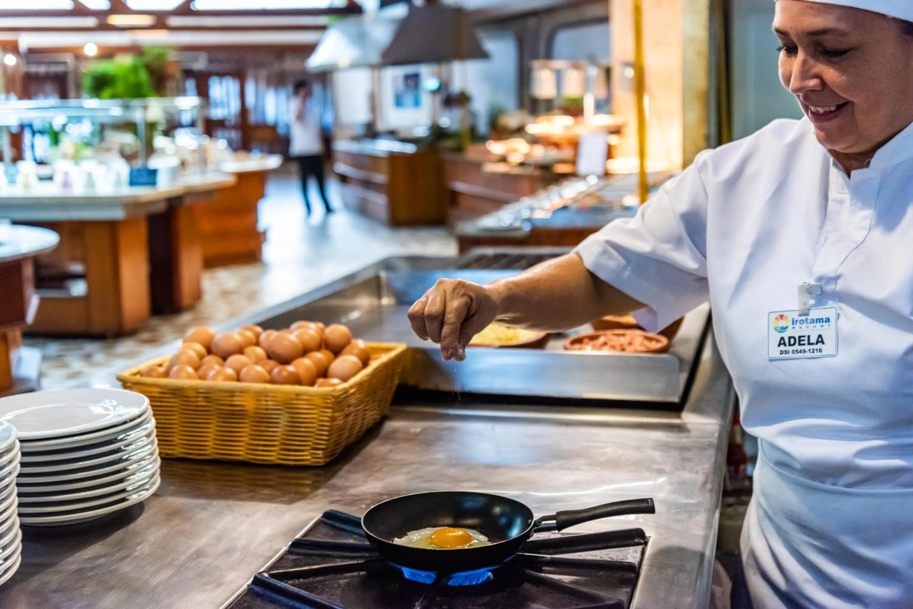 Restaurant/places to eat in Hotel Irotama Bungalows & Bohios