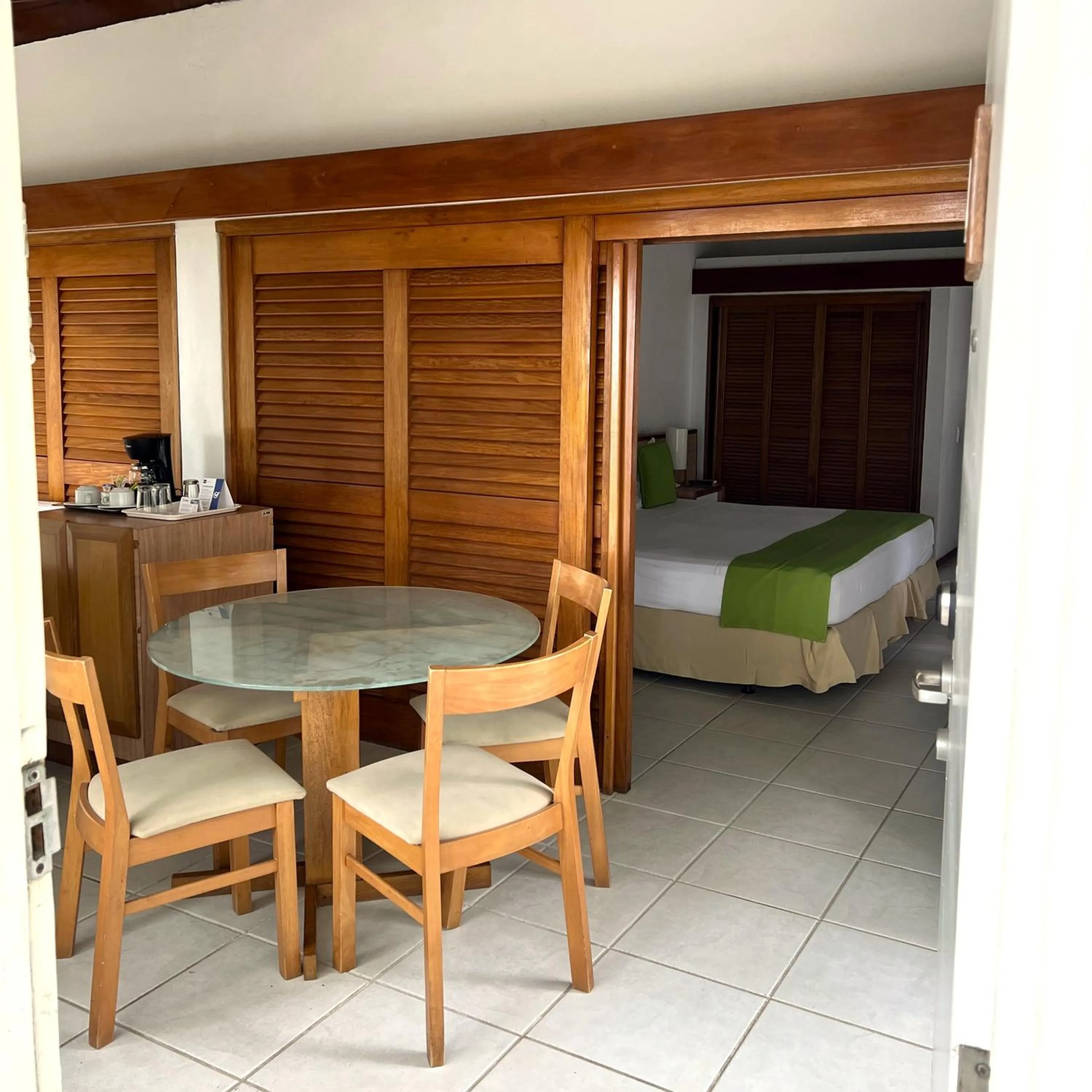 Living room, Bed in Hotel Irotama Bungalows & Bohios