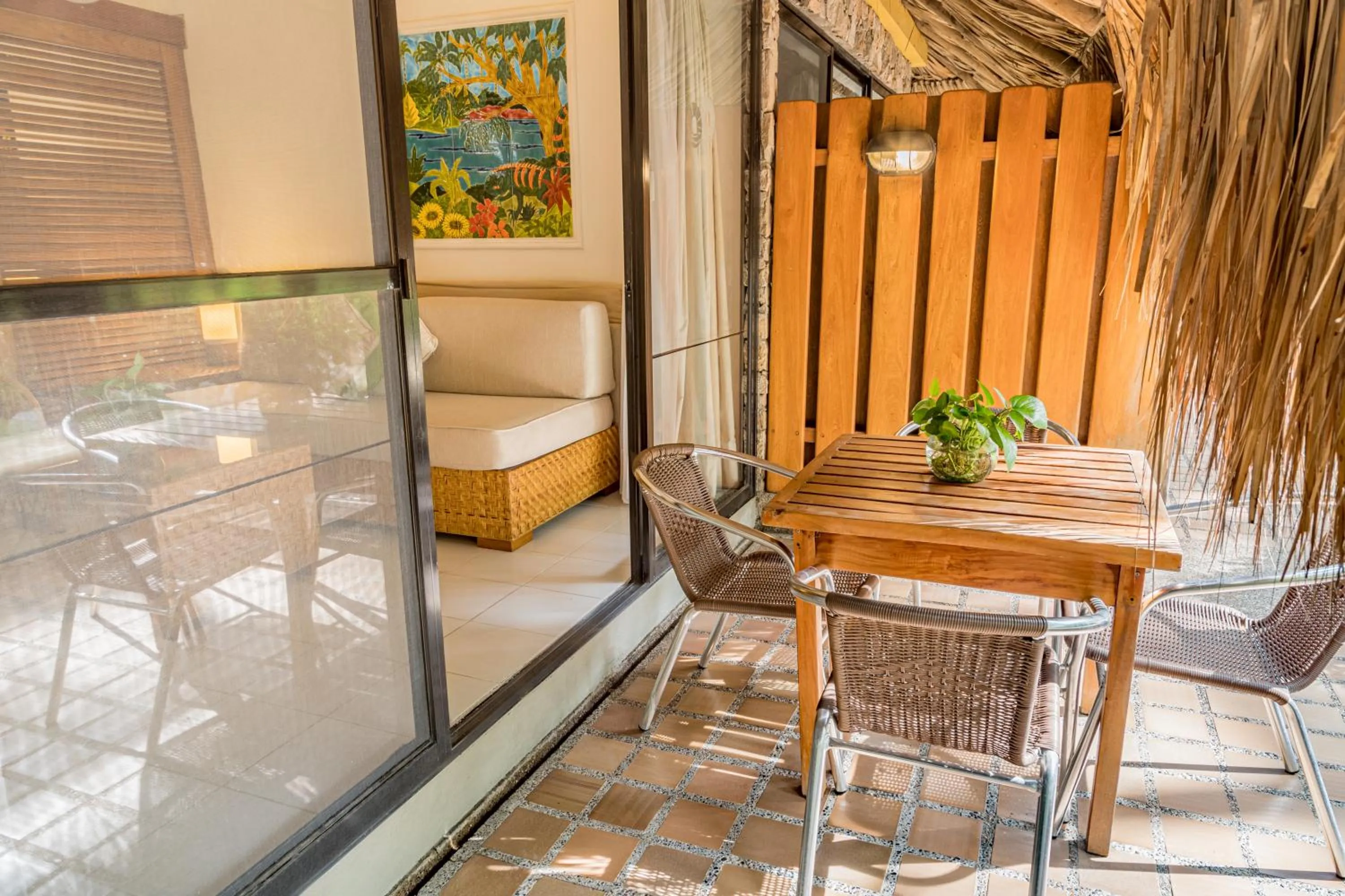 Patio in Hotel Irotama Bungalows & Bohios