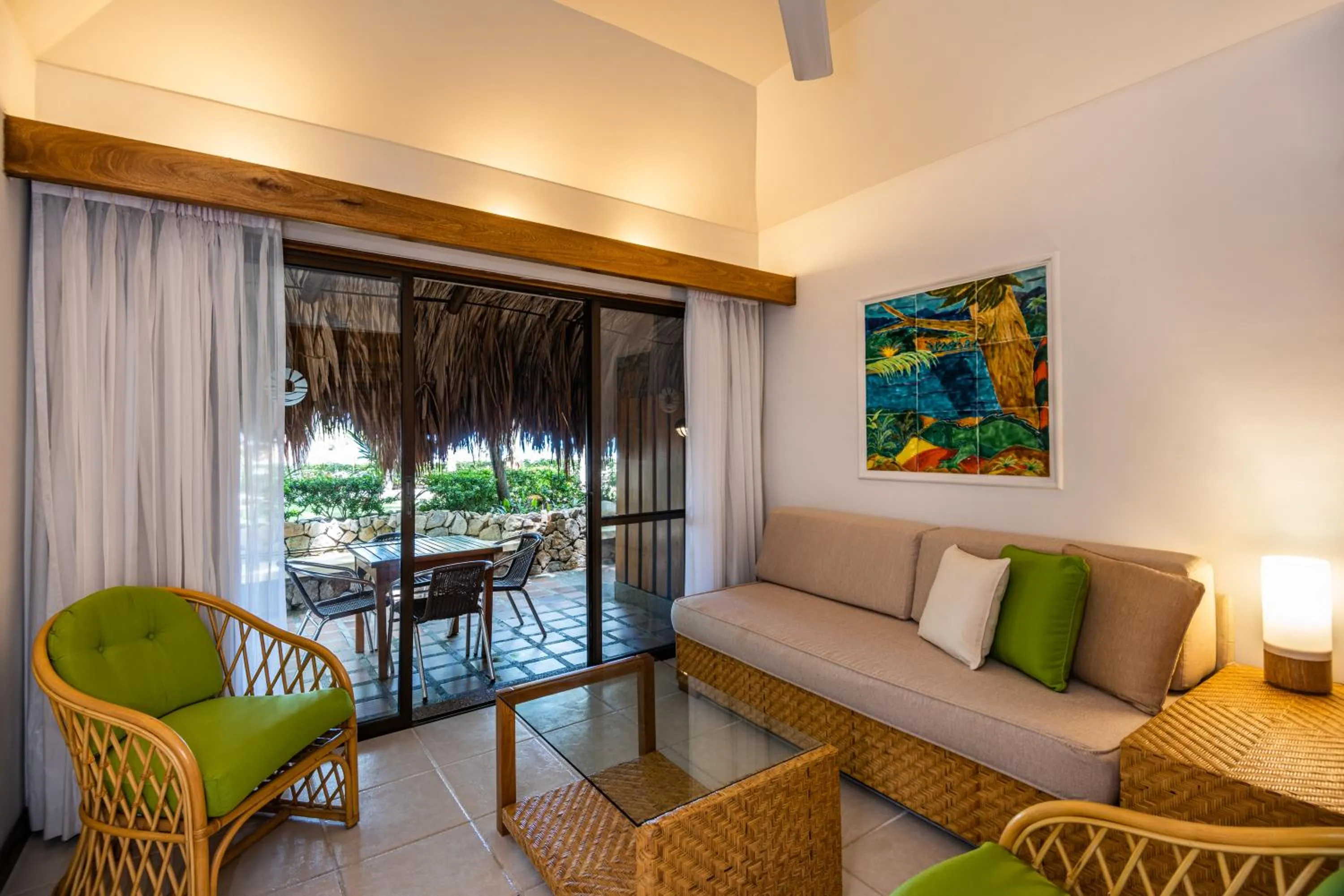 Patio in Hotel Irotama Bungalows & Bohios