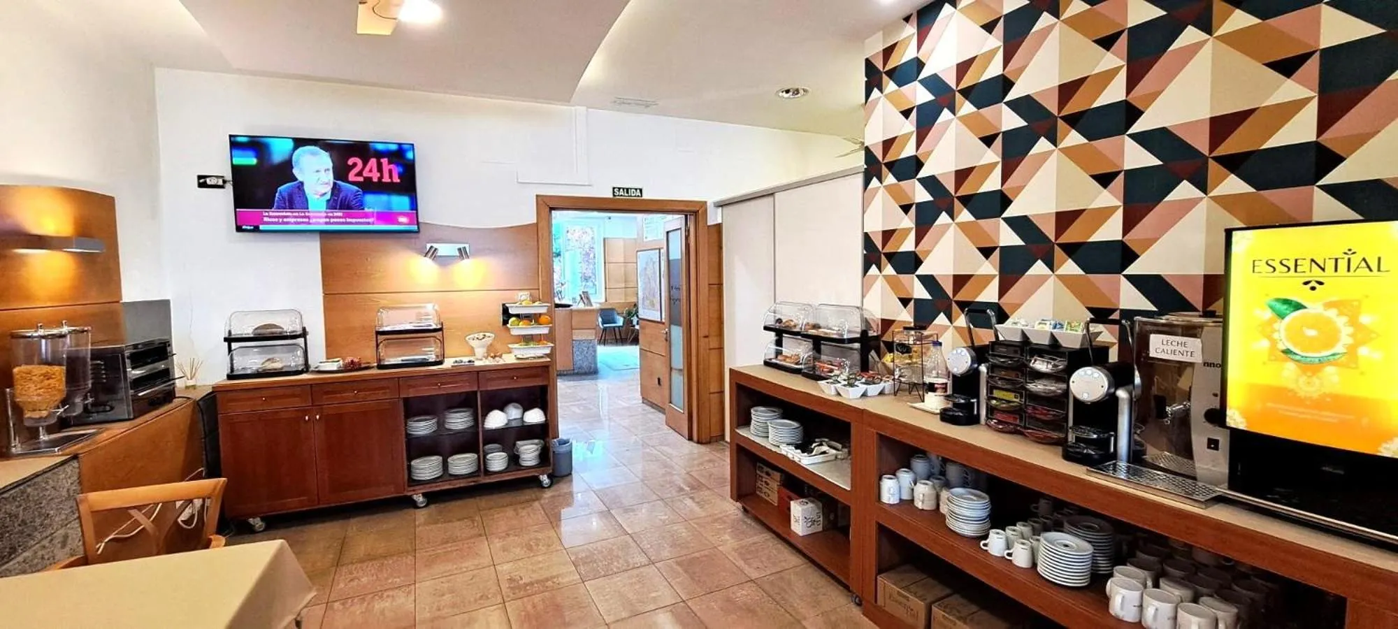 Breakfast in Hotel Vilagarcia