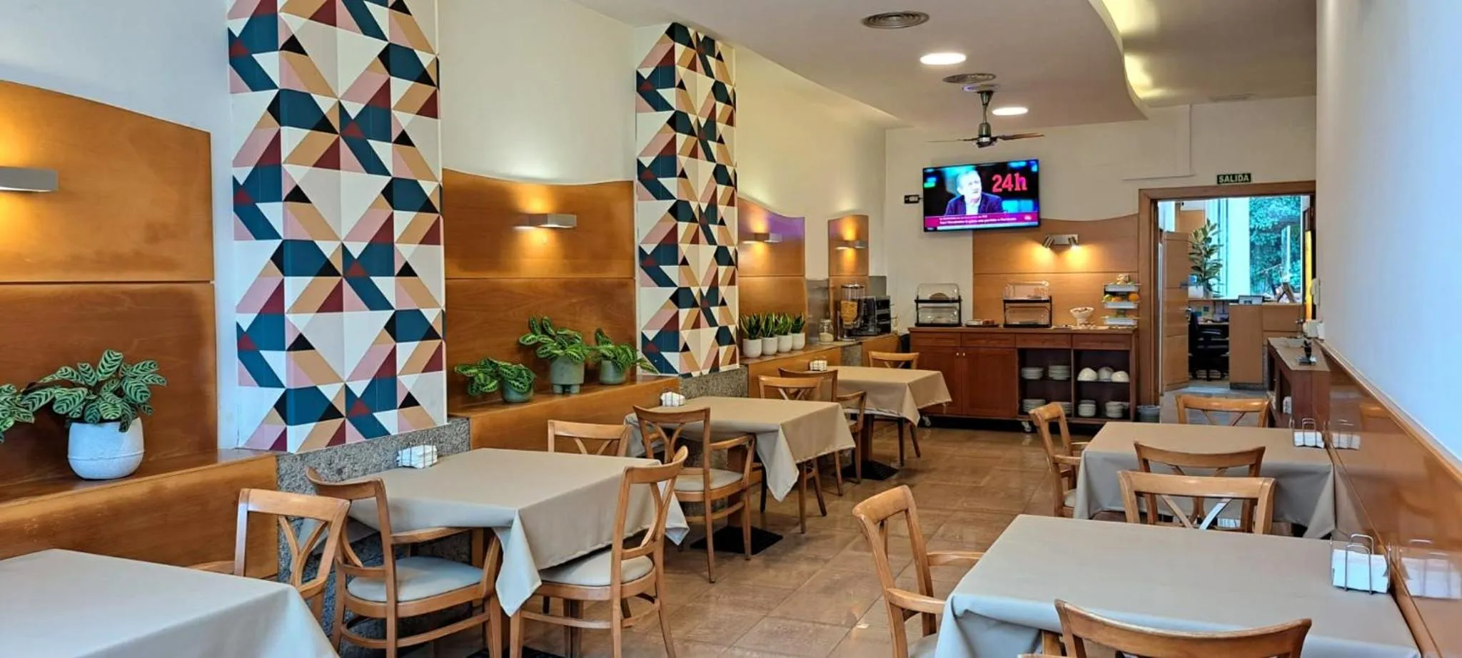 Breakfast in Hotel Vilagarcia