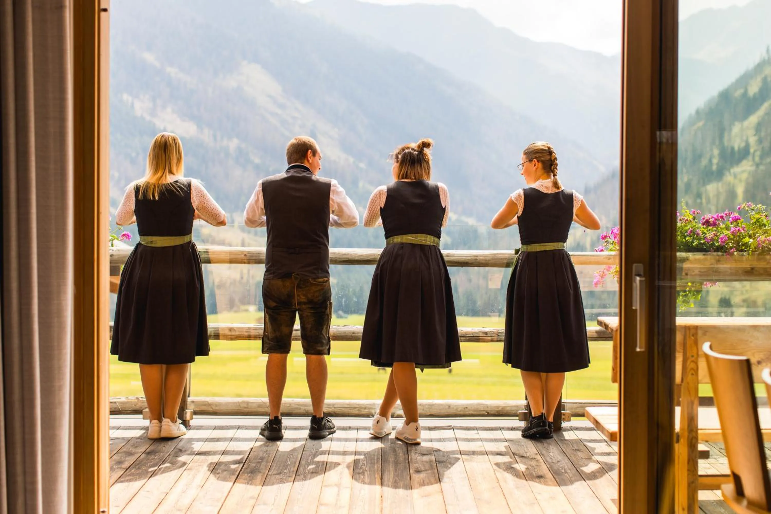 View (from property/room) in Almfamilyhotel Scherer