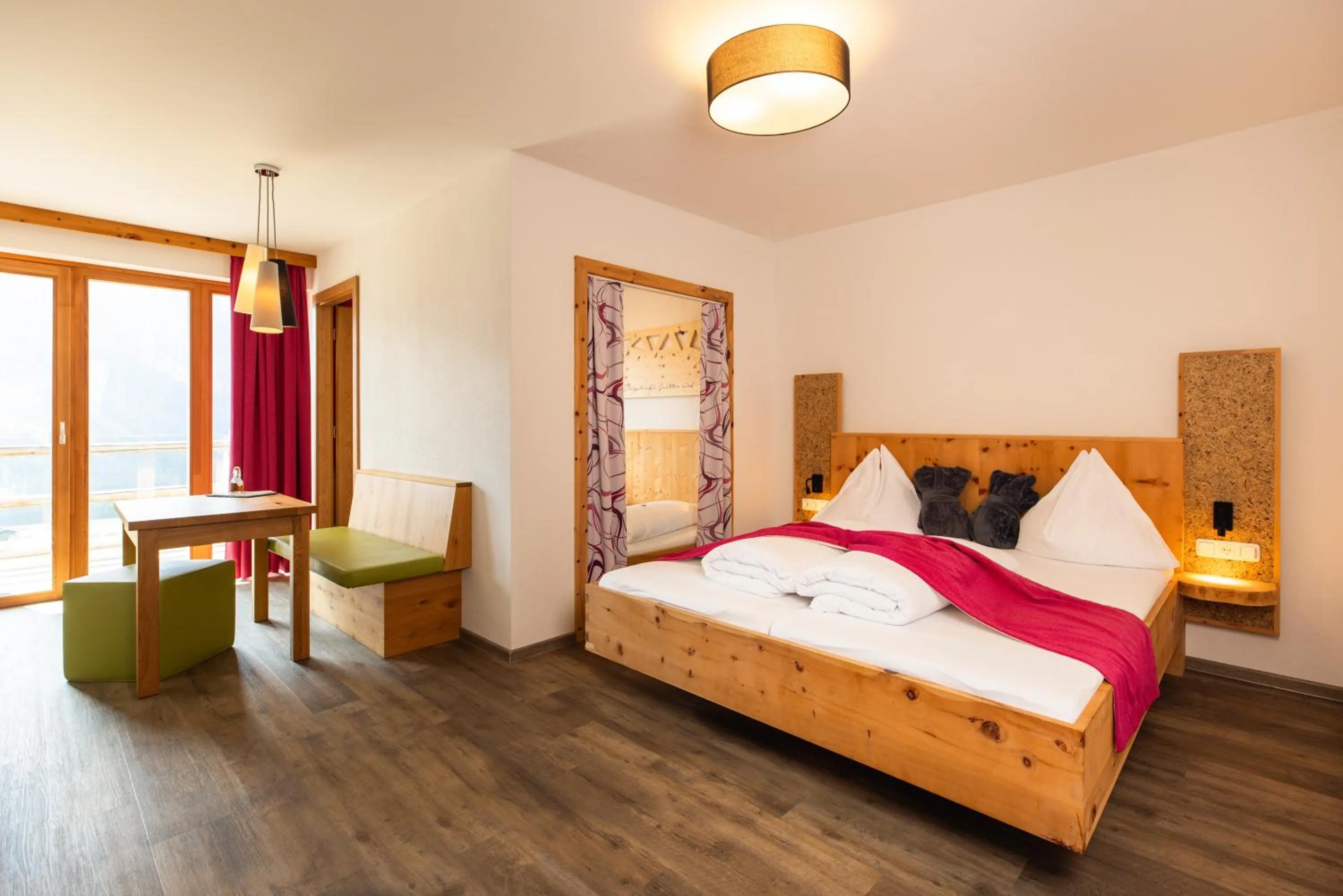 Photo of the whole room, Bed in Almfamilyhotel Scherer