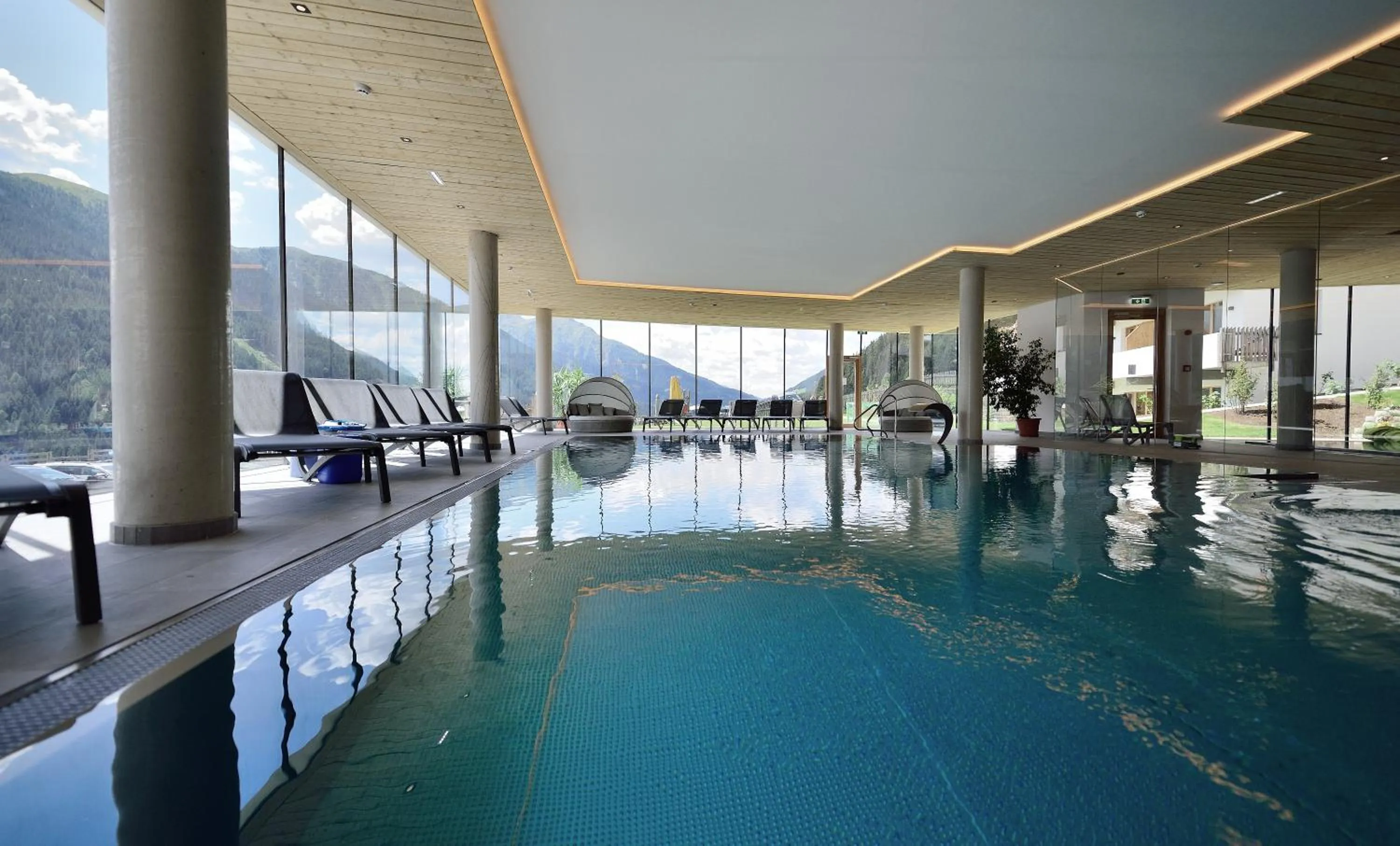 Swimming pool in Almfamilyhotel Scherer