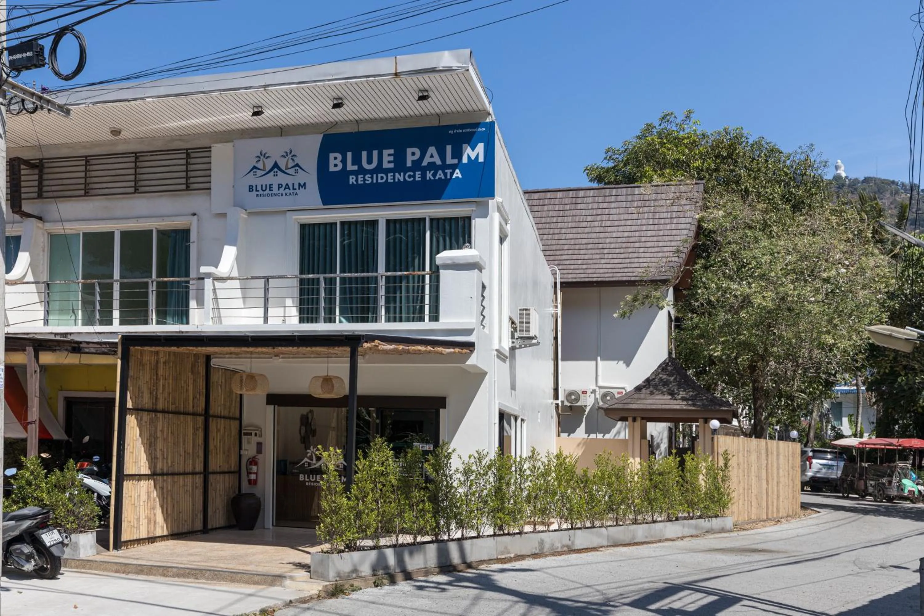 Street view in Blue Palm Residence Kata